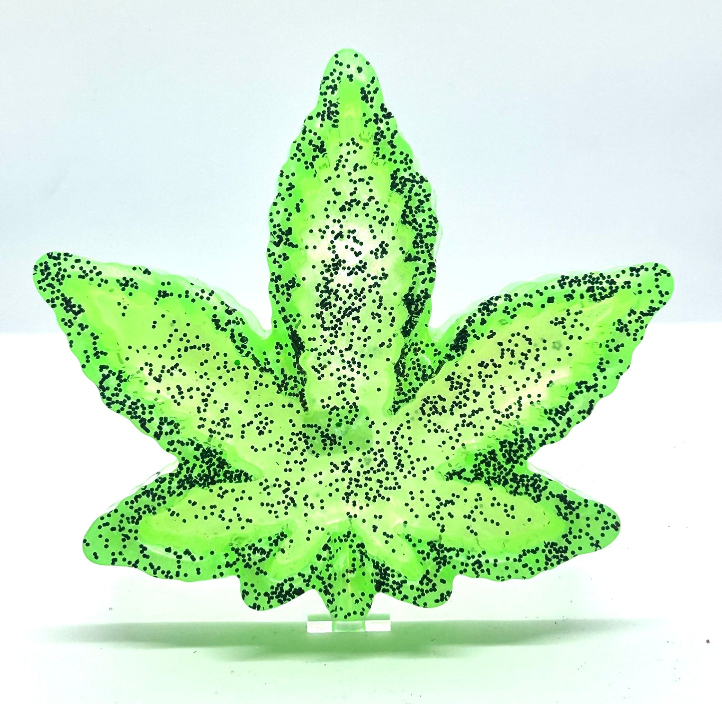 Large Resin Leaf Ashtray