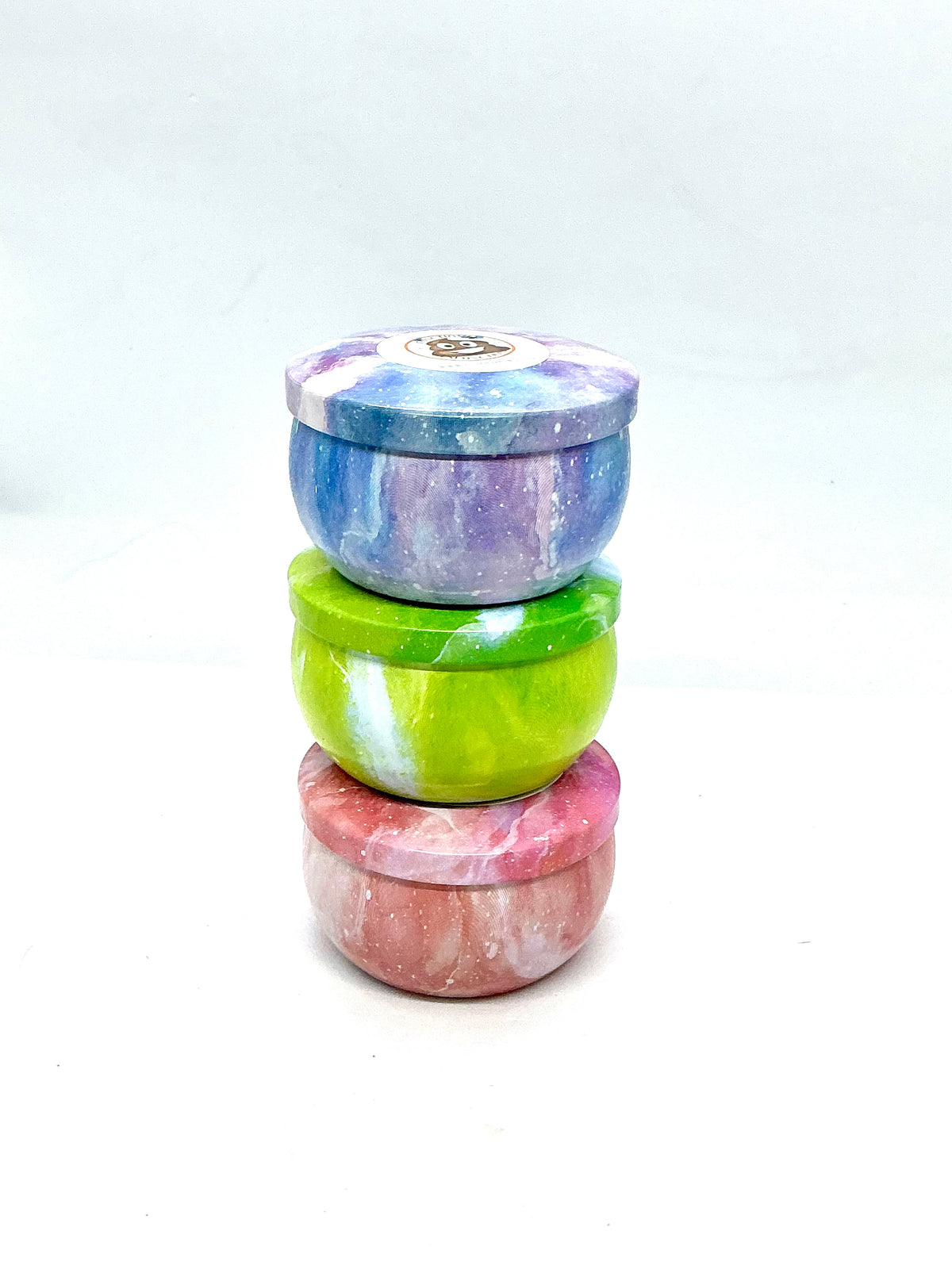 Green Jar Candle — Lime Green & Low Patience