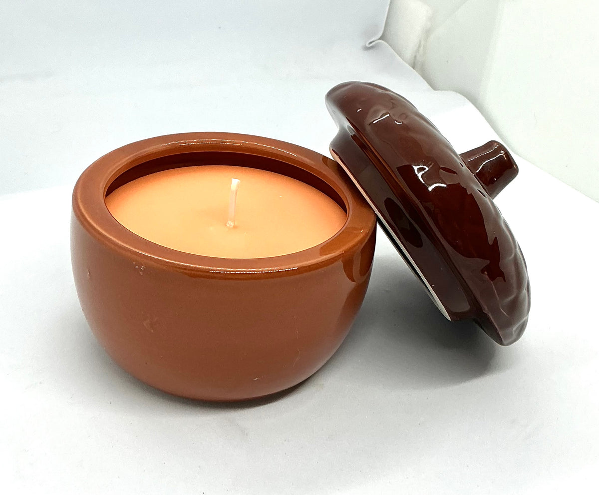 Ceramic Acorn Candle — Nuts About Fall, Not People