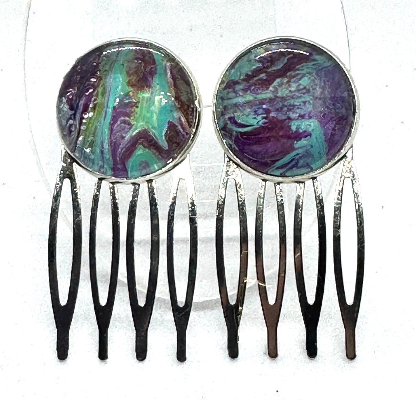 #4 Unstable Energy Matching Hair Comb Set (2pc)