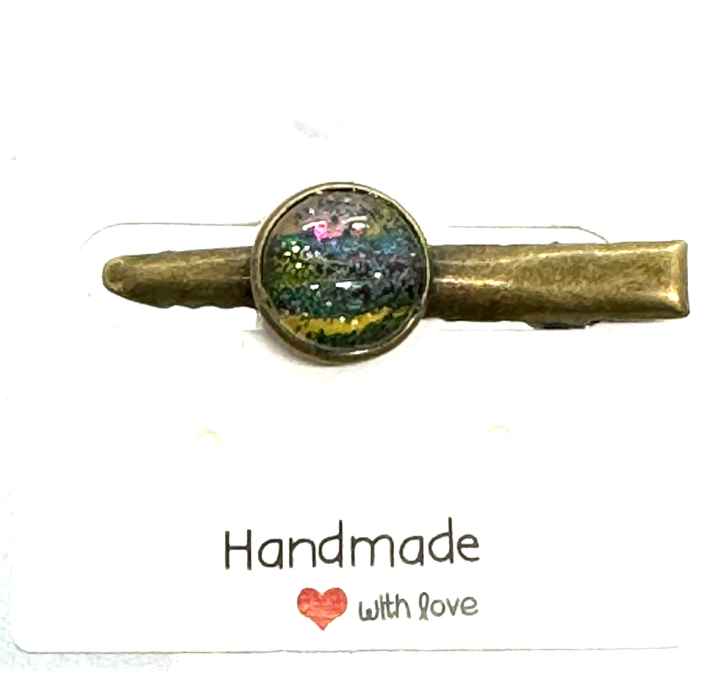 #1 Midnight Spiral Hair Barrette