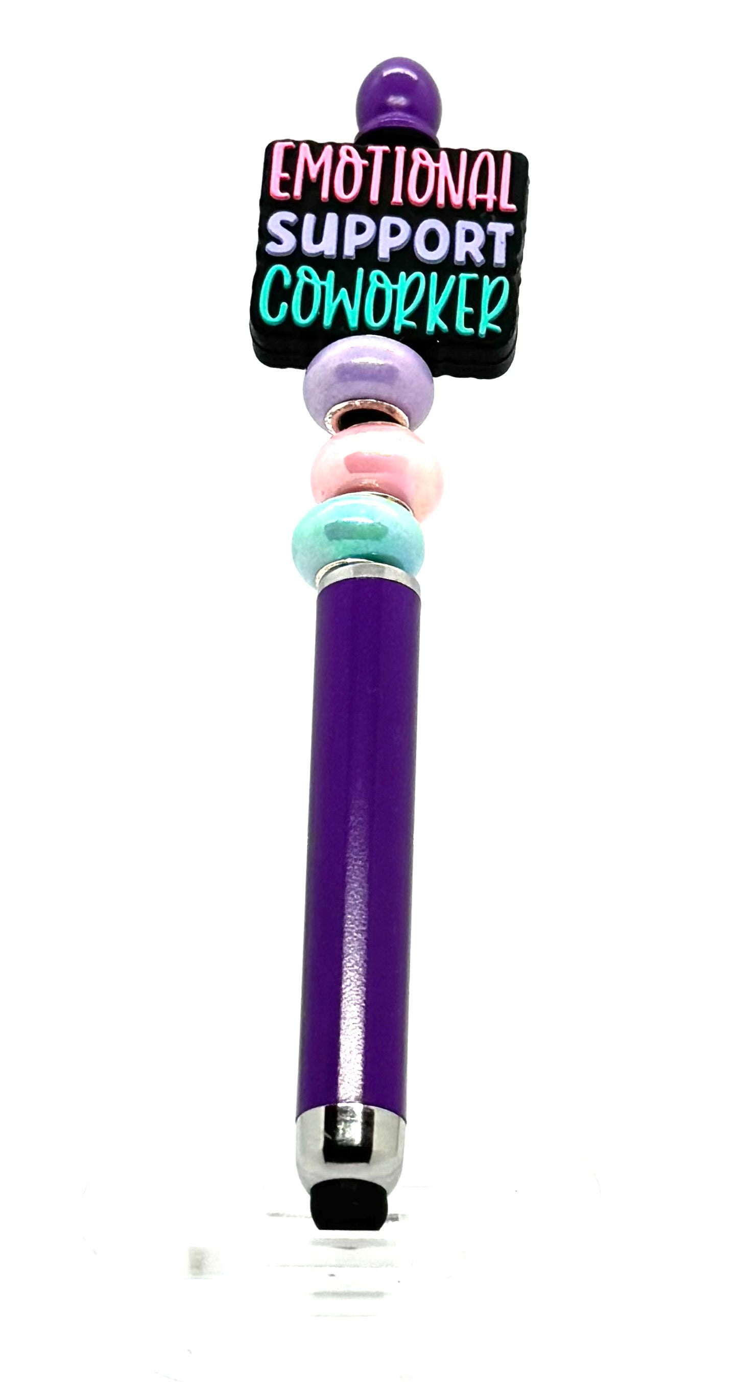 Office Therapist… Without the License | Handmade Emotional Support Coworker Stylus Pen