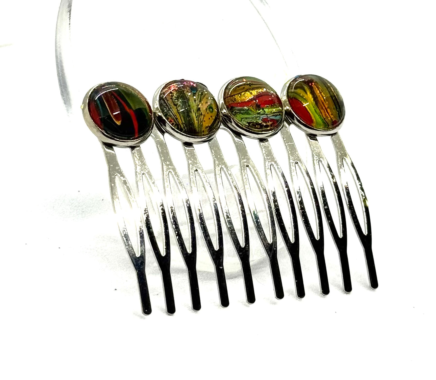 #2 Bold Chaos Resin Hair Comb