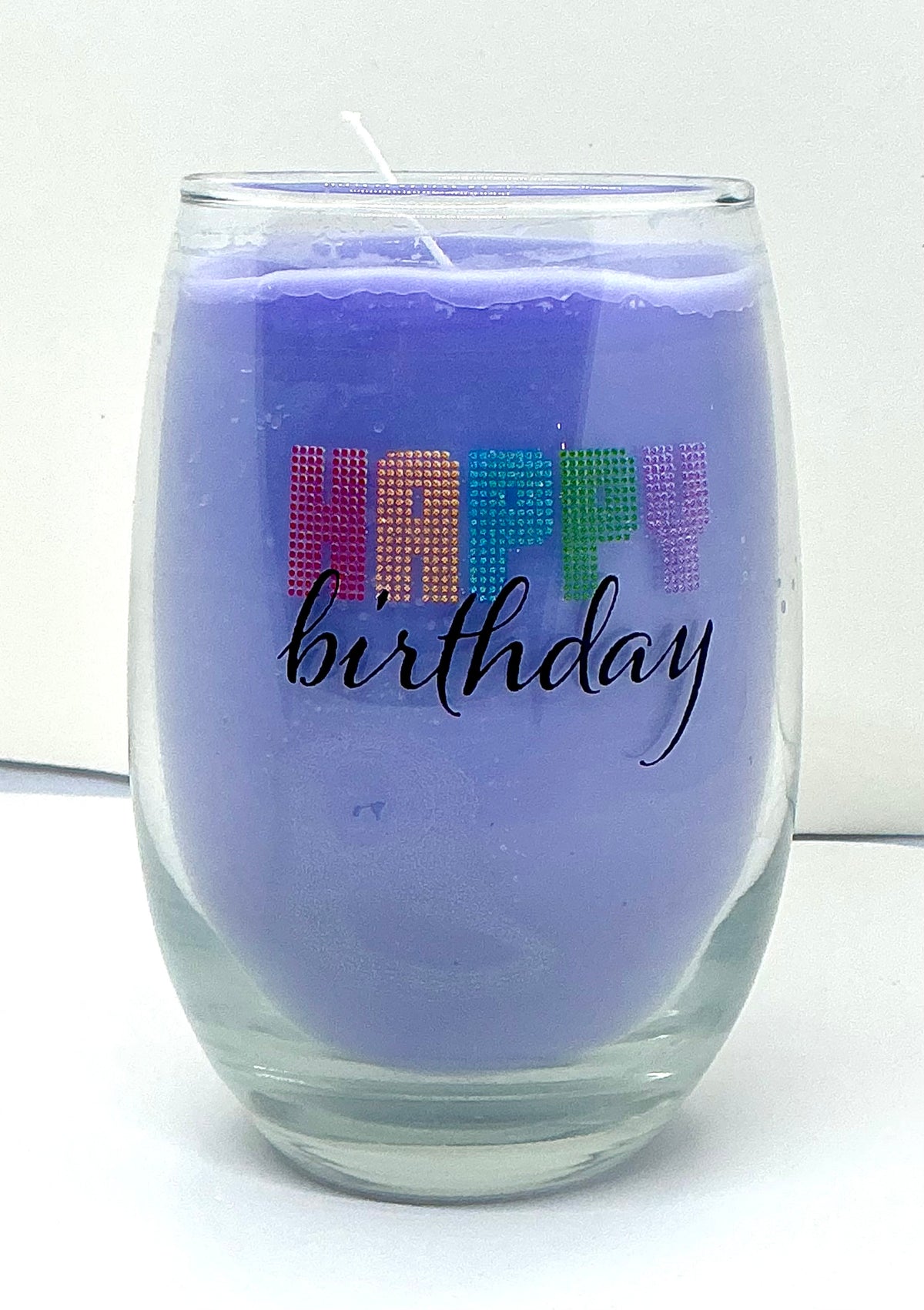 Happy Birthday Scented Candle — Another Year of Fabulous Chaos