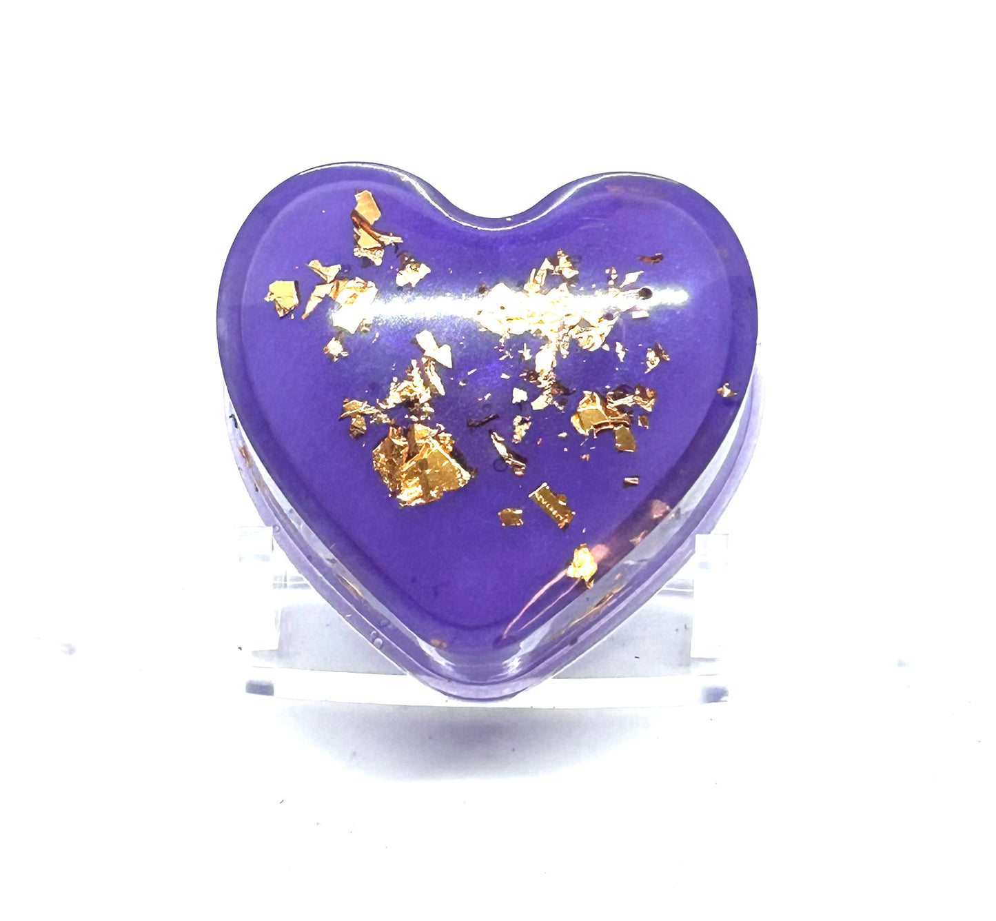 Heart-Shaped Chaos Keeper Resin Trinket Box