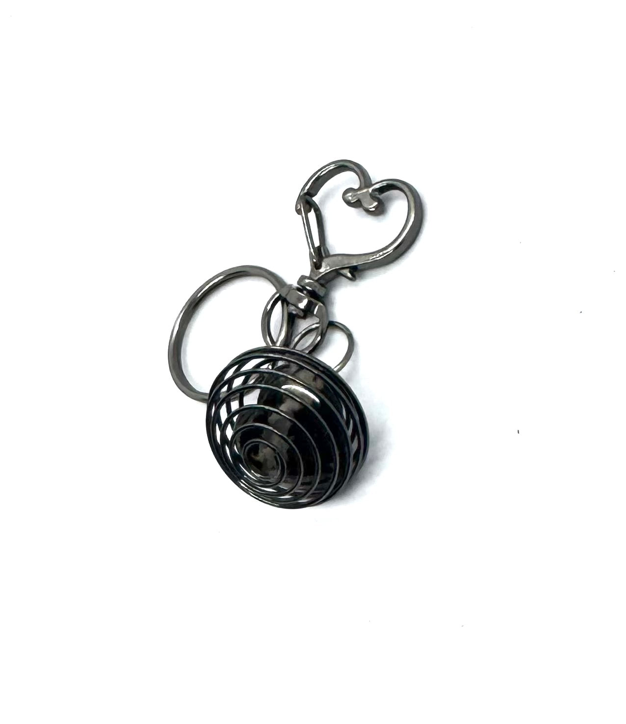Manifesting Like a Motherfucker | Wire Wrapped Crystal Keychain