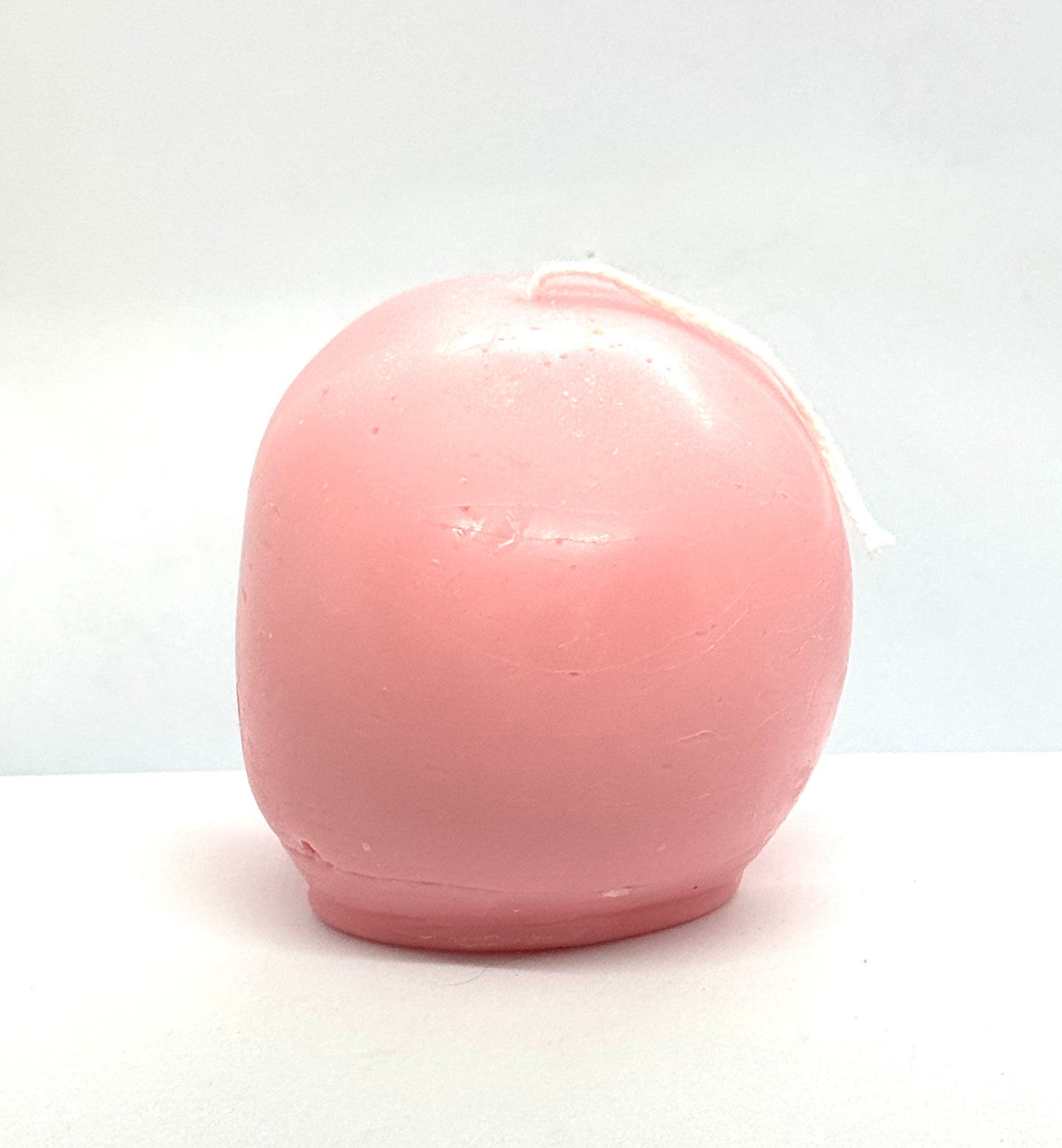 “Soft Enough to Stay” Skull Candle – Peach Scented Love Trap | Until Death Do Us Part Collection | Handmade Skull Candle