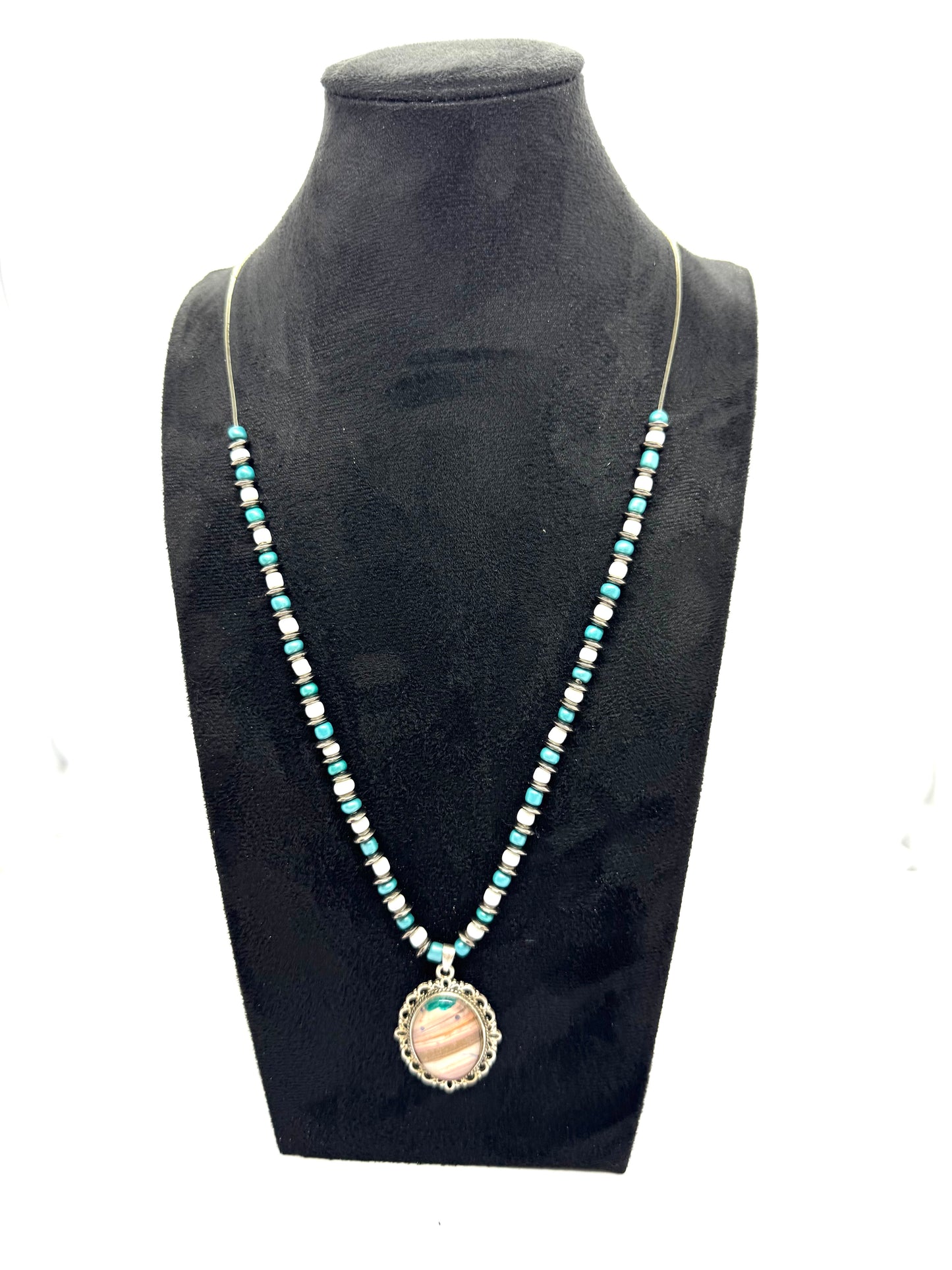 “Soft Chaos Cameo (Emotionally Stable-ish) Necklace”