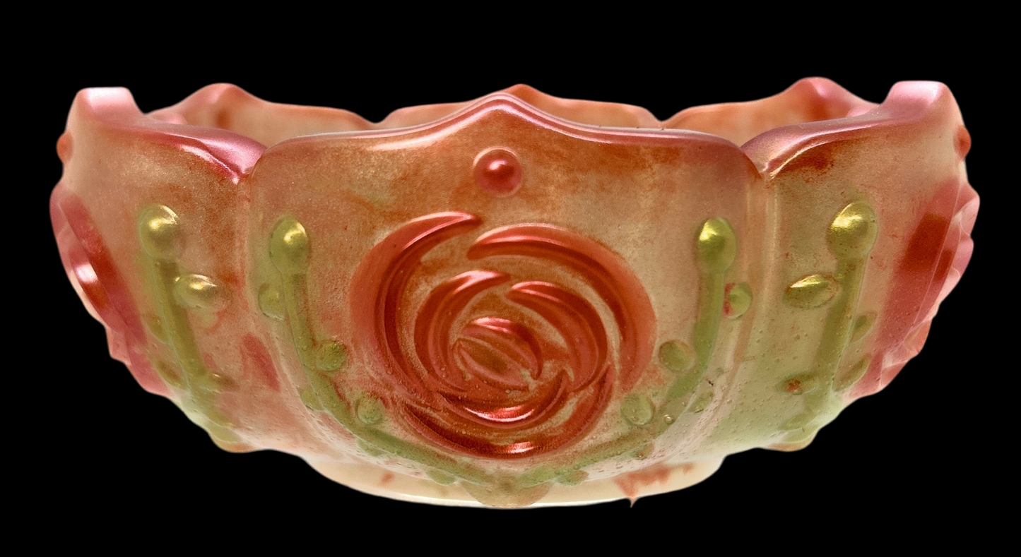 Resin Rose Bowl