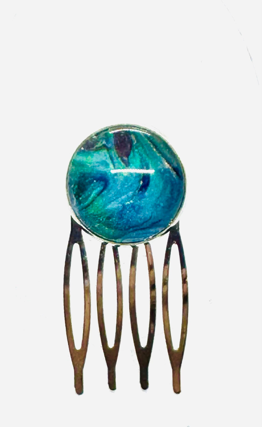 #7 Calm Outside Chaos Inside Hair Comb