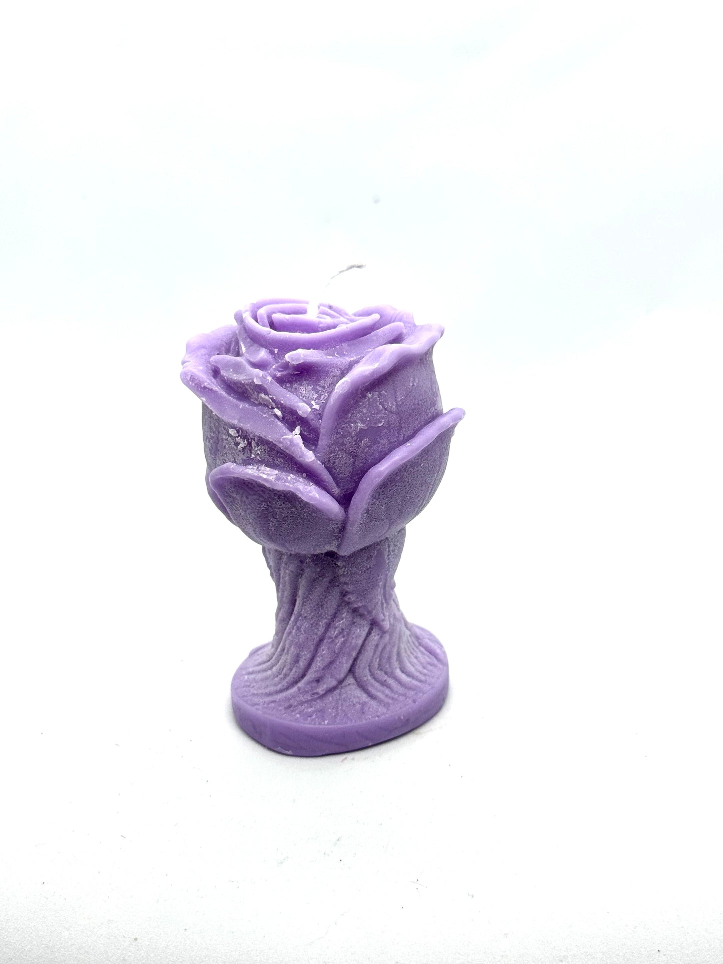 Lilac Rose Candle – Beautiful, Fractured, Still Thriving