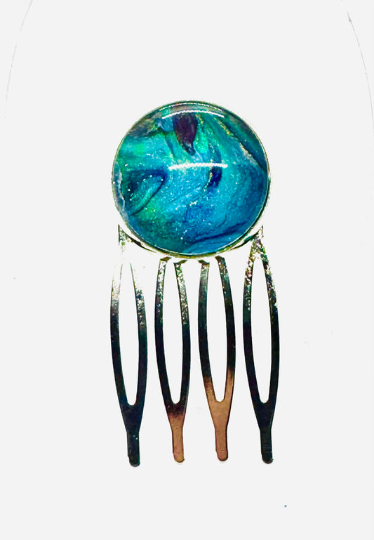 #7 Calm Outside Chaos Inside Hair Comb