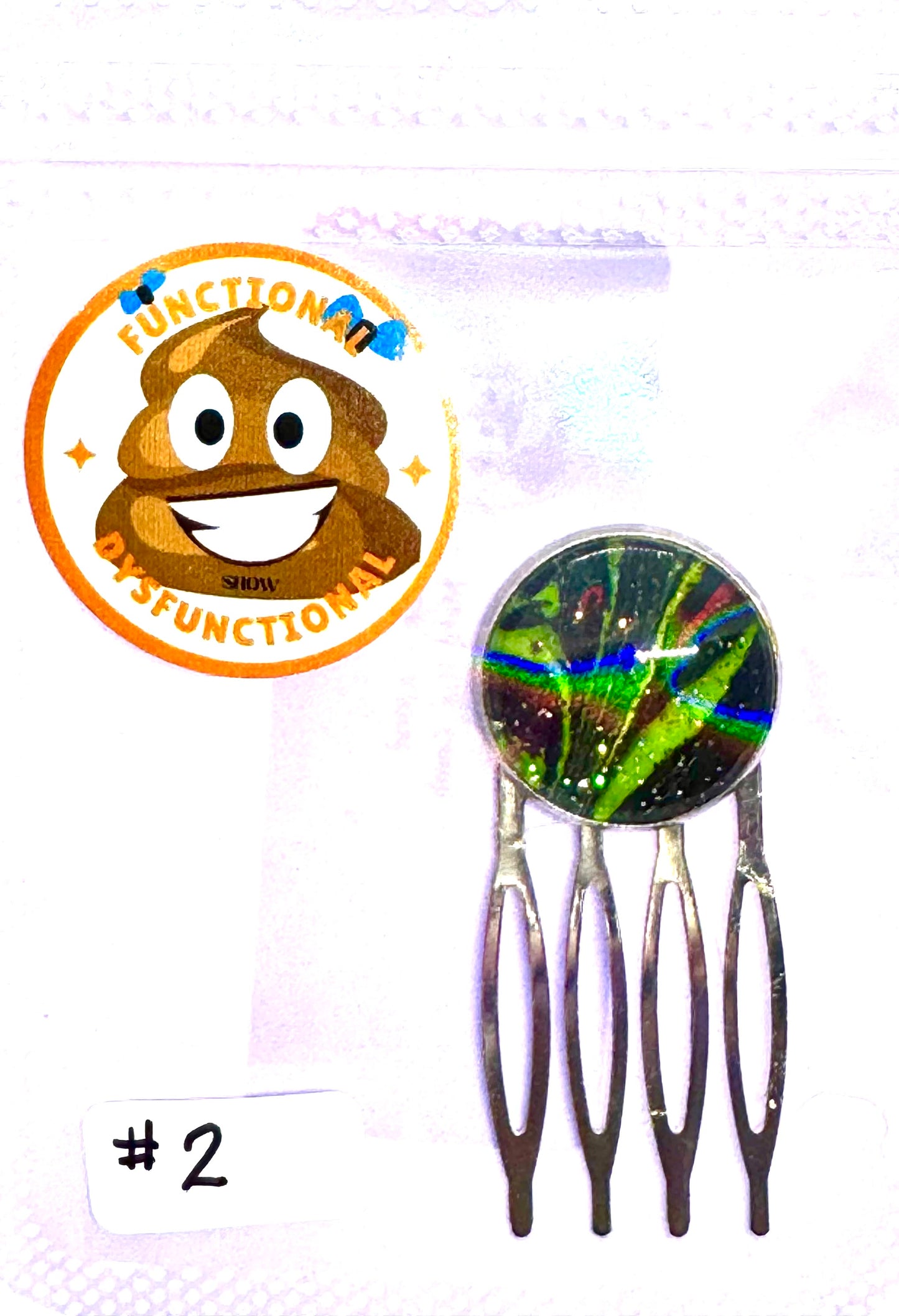 #2 Toxic But Make It Fashion Hair Comb