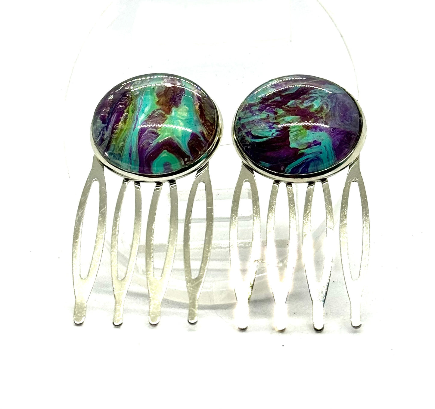 #4 Unstable Energy Matching Hair Comb Set (2pc)