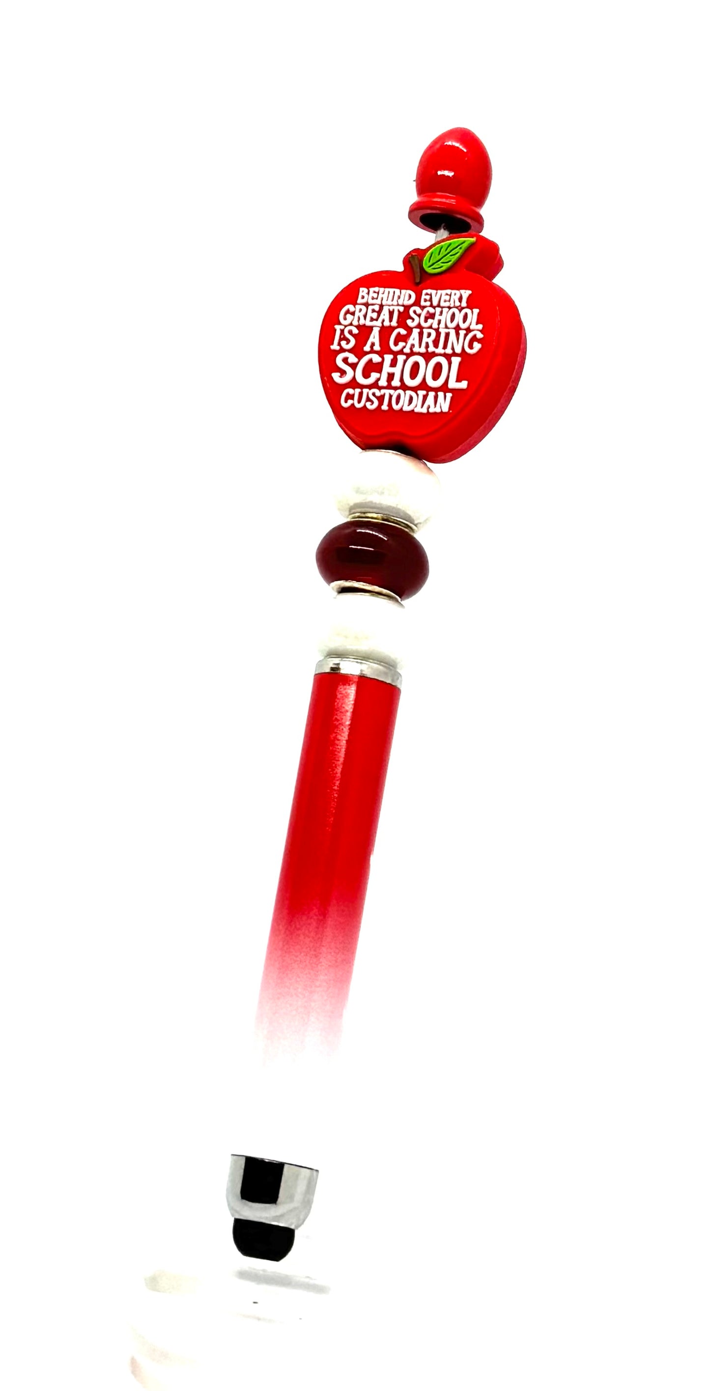 The Real MVP of the School | Handmade School Custodian Appreciation Stylus Pen