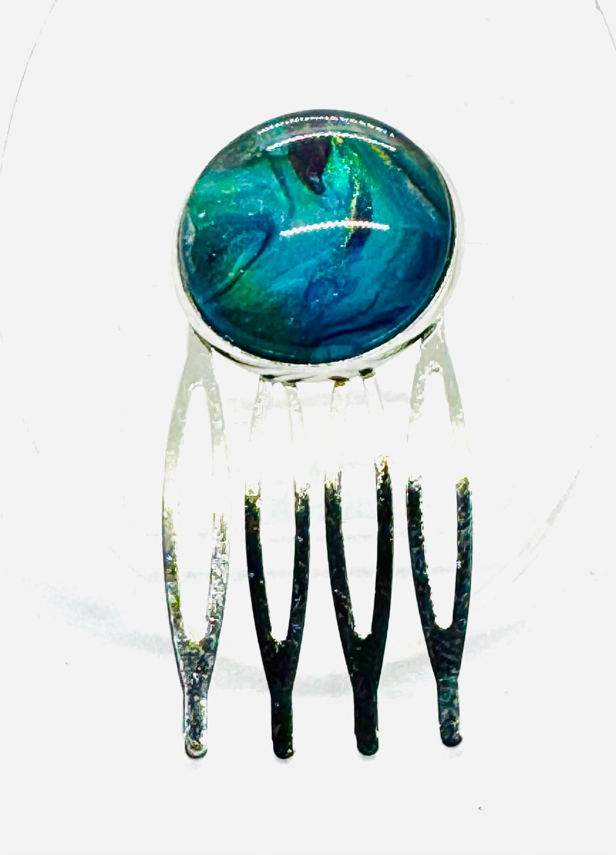 #7 Calm Outside Chaos Inside Hair Comb