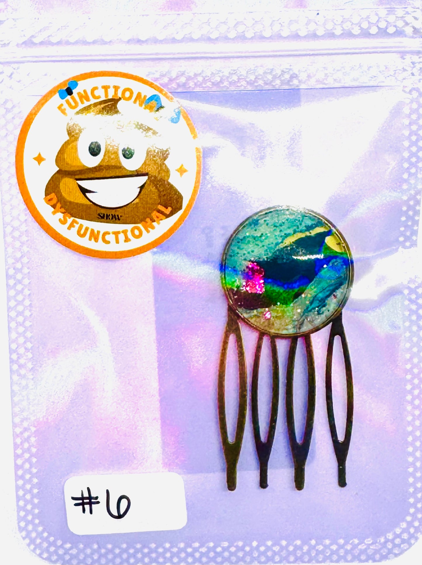 #6 Pretty But Will Fight You Hair Comb