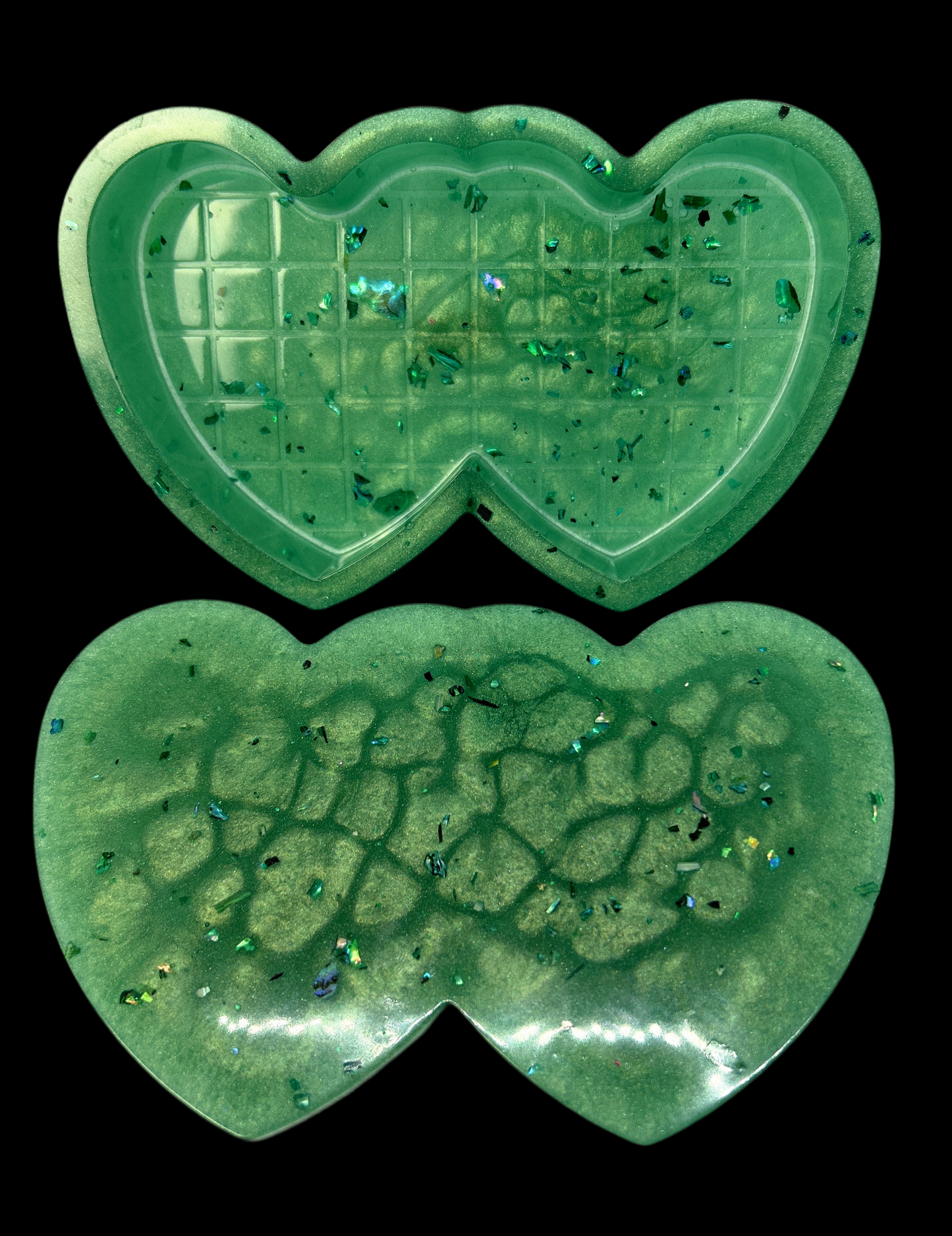 Double Heart Trinket Box – Sweet, Petty & Slightly Unhinged