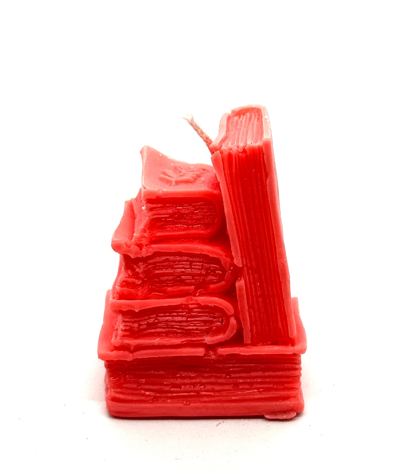 Coconut Book Stack Candle – Smells Like a Vacation, Looks Like You Read