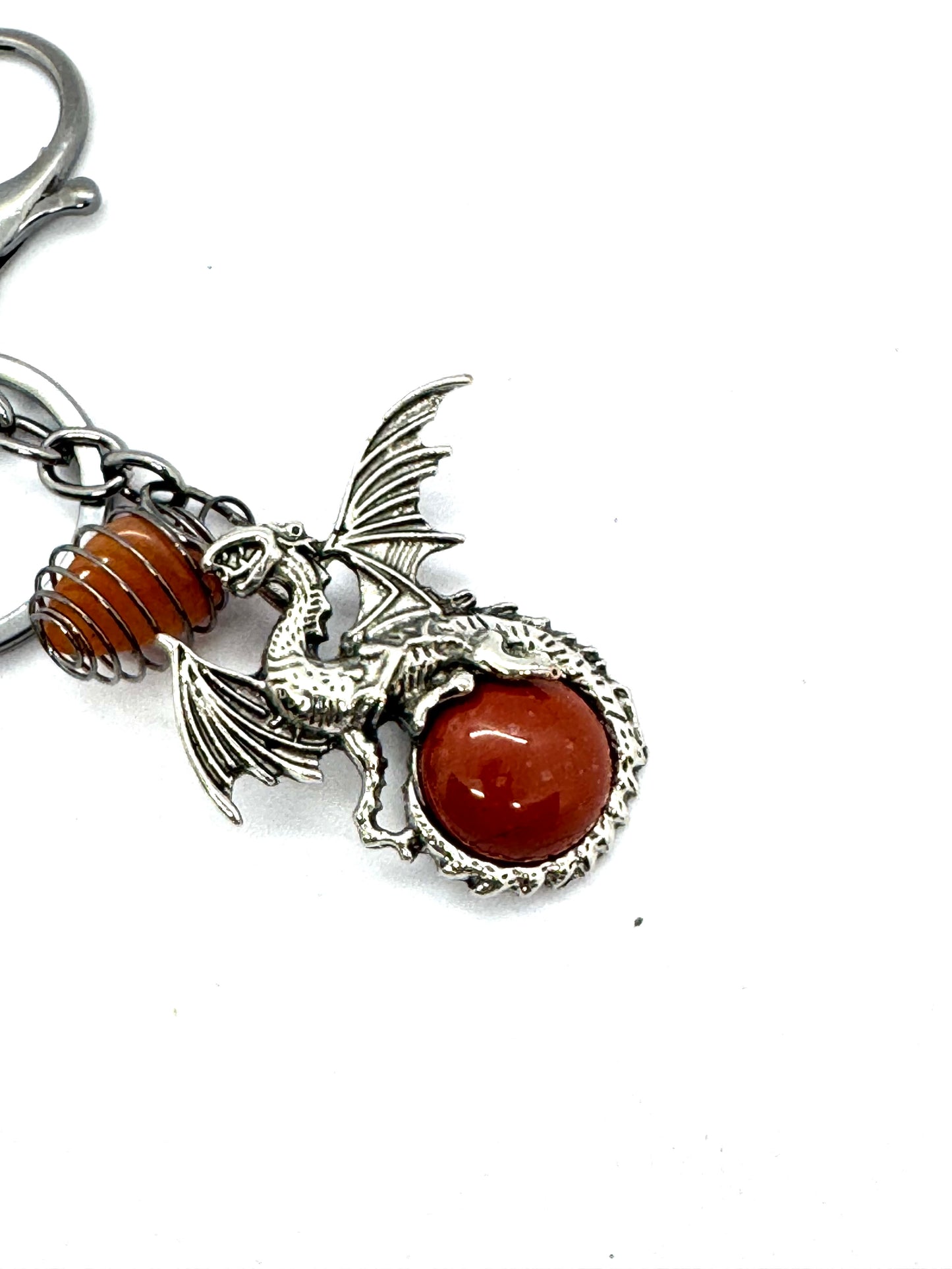 FDSS “Guardian of the Chaos Orb” Dragon Beaded Keychain