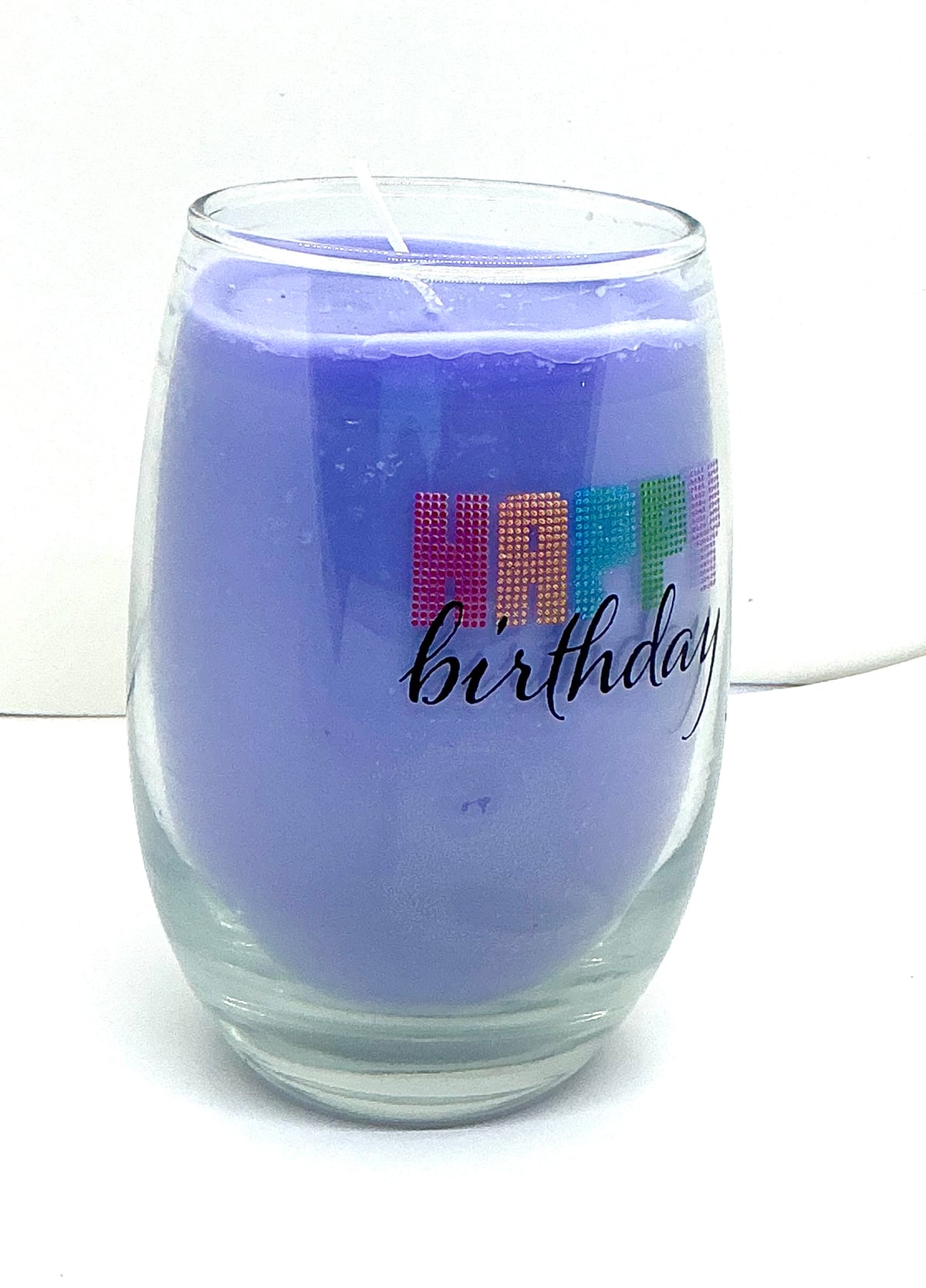 Happy Birthday Scented Candle — Another Year of Fabulous Chaos