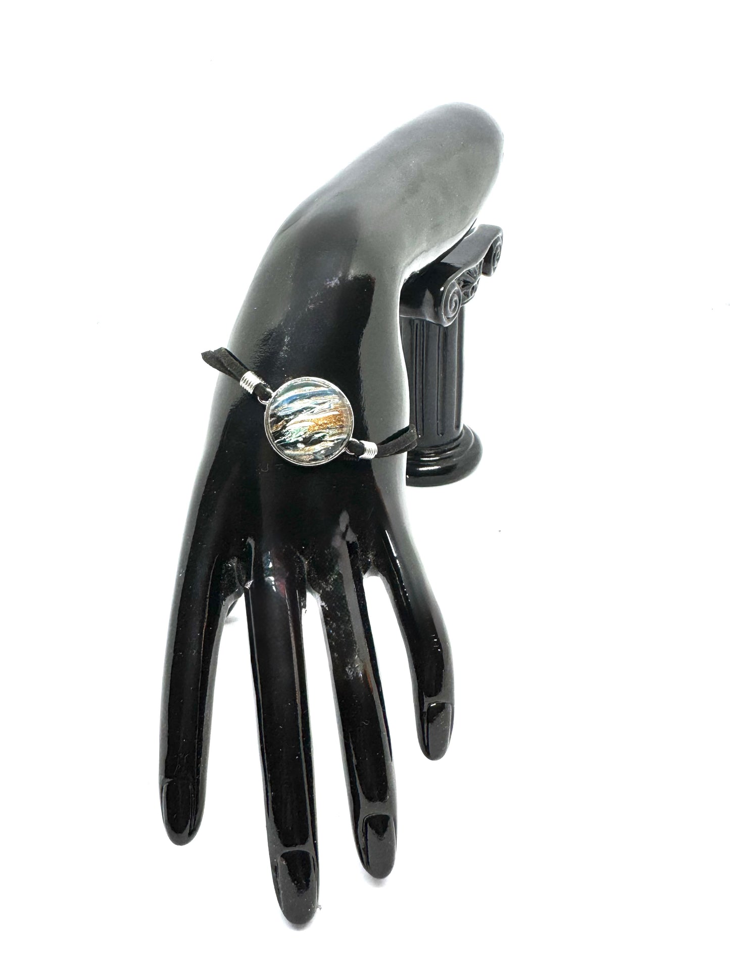 Ocean Had a Midlife Crisis Leather Bracelet