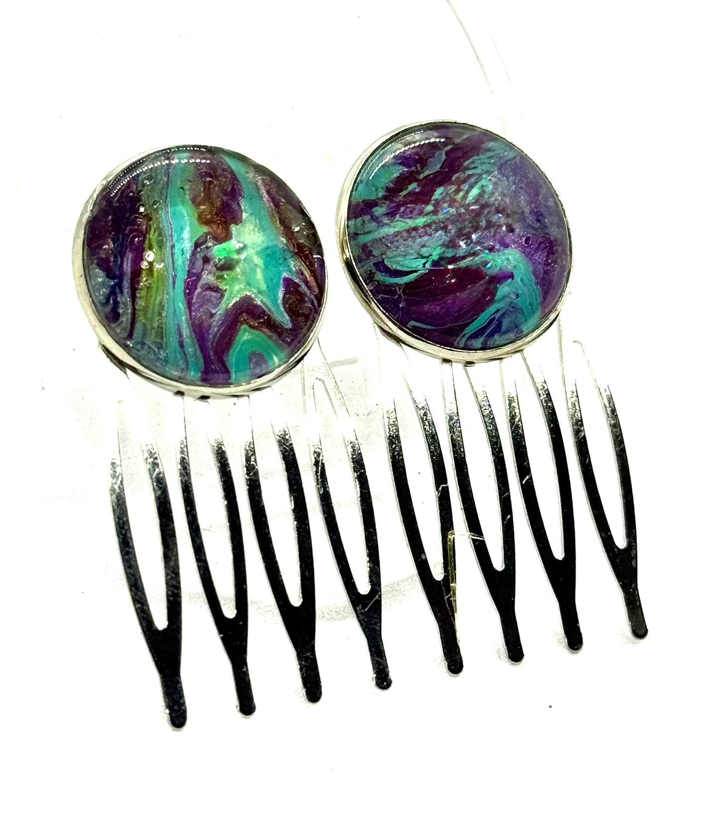 #4 Unstable Energy Matching Hair Comb Set (2pc)