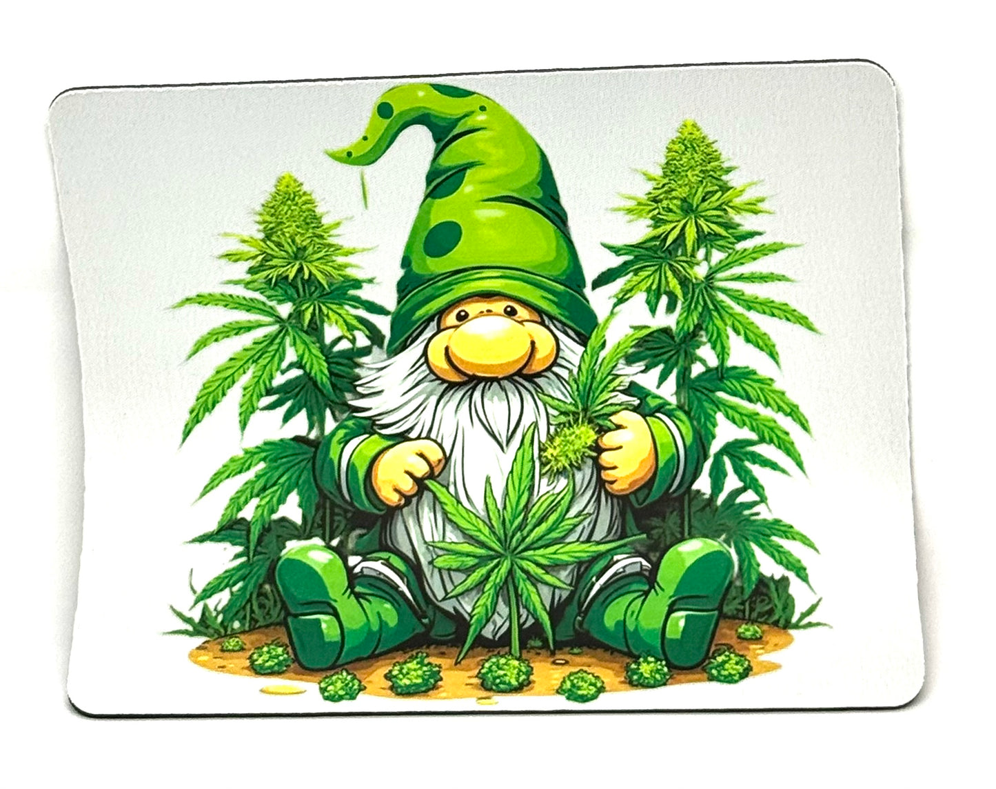 “Garden Goblin Mode” Chill Gnome Mouse Pad | High Vibes Only | FDSS