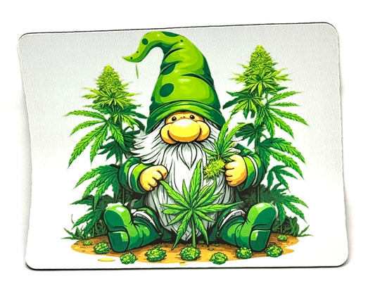 “Garden Goblin Mode” Chill Gnome Mouse Pad | High Vibes Only | FDSS