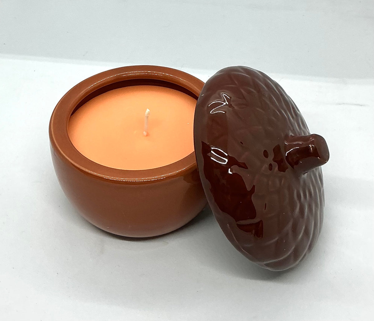 Ceramic Acorn Candle — Nuts About Fall, Not People