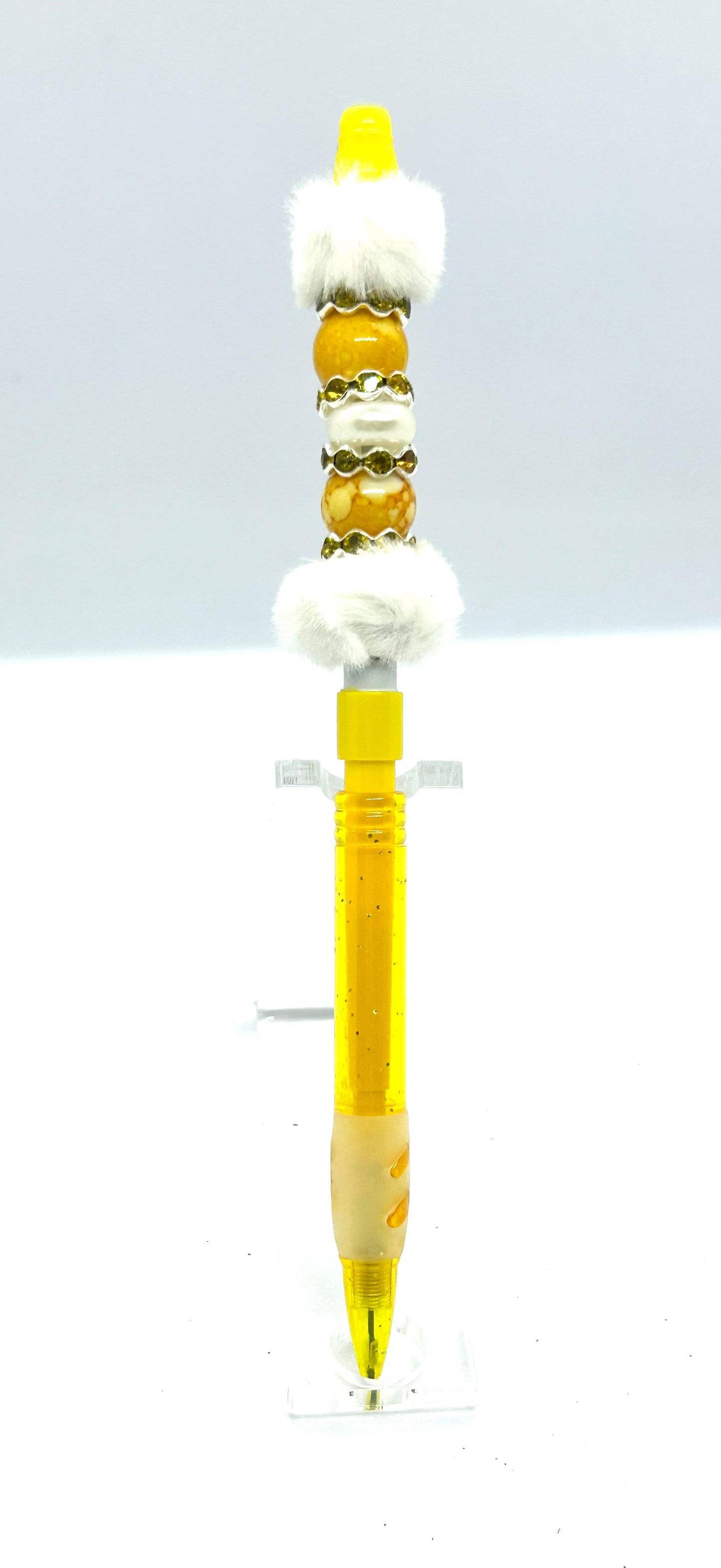 Yellow Beaded Pencil