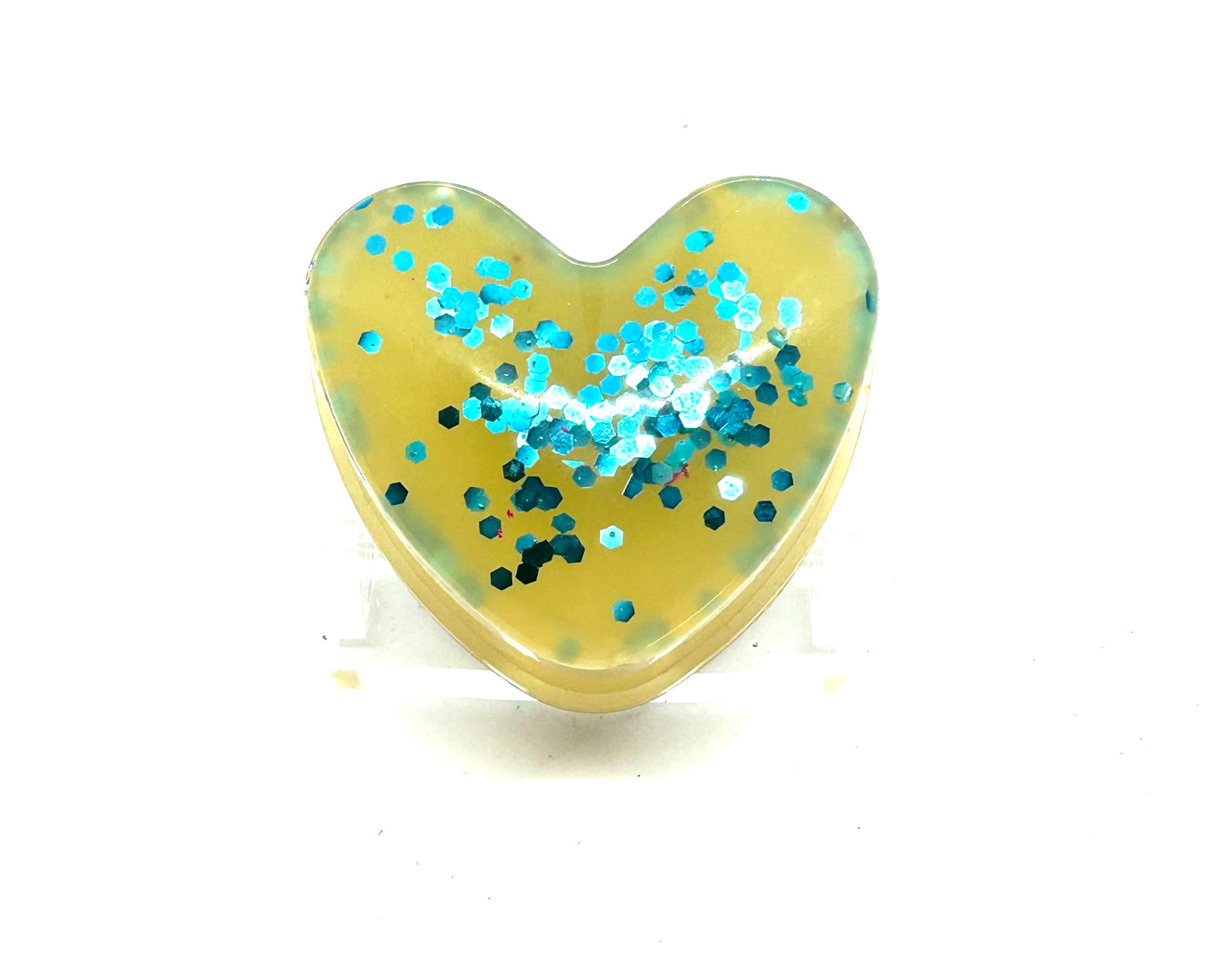 Heart-Shaped Chaos Keeper Resin Trinket Box