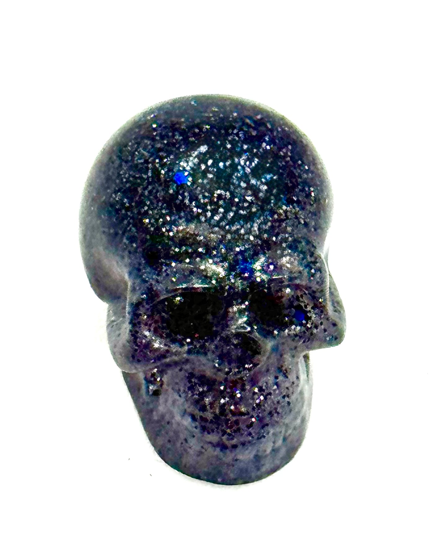 “Emotionally Unavailable” Skull – Cold Love Relic | Until Death Do Us Part Collection | Handmade Resin Gothic Decor