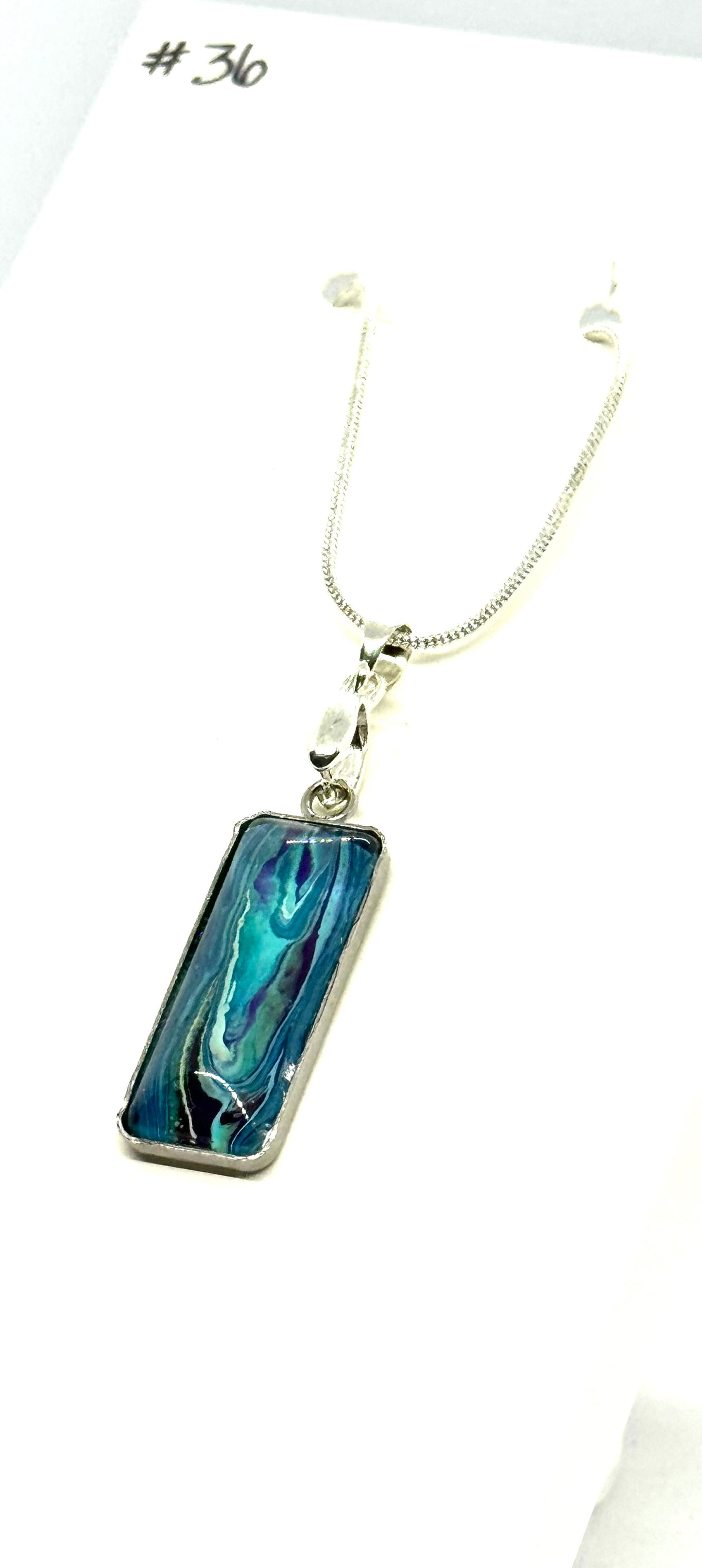 #36 Deep End Drift Pendant