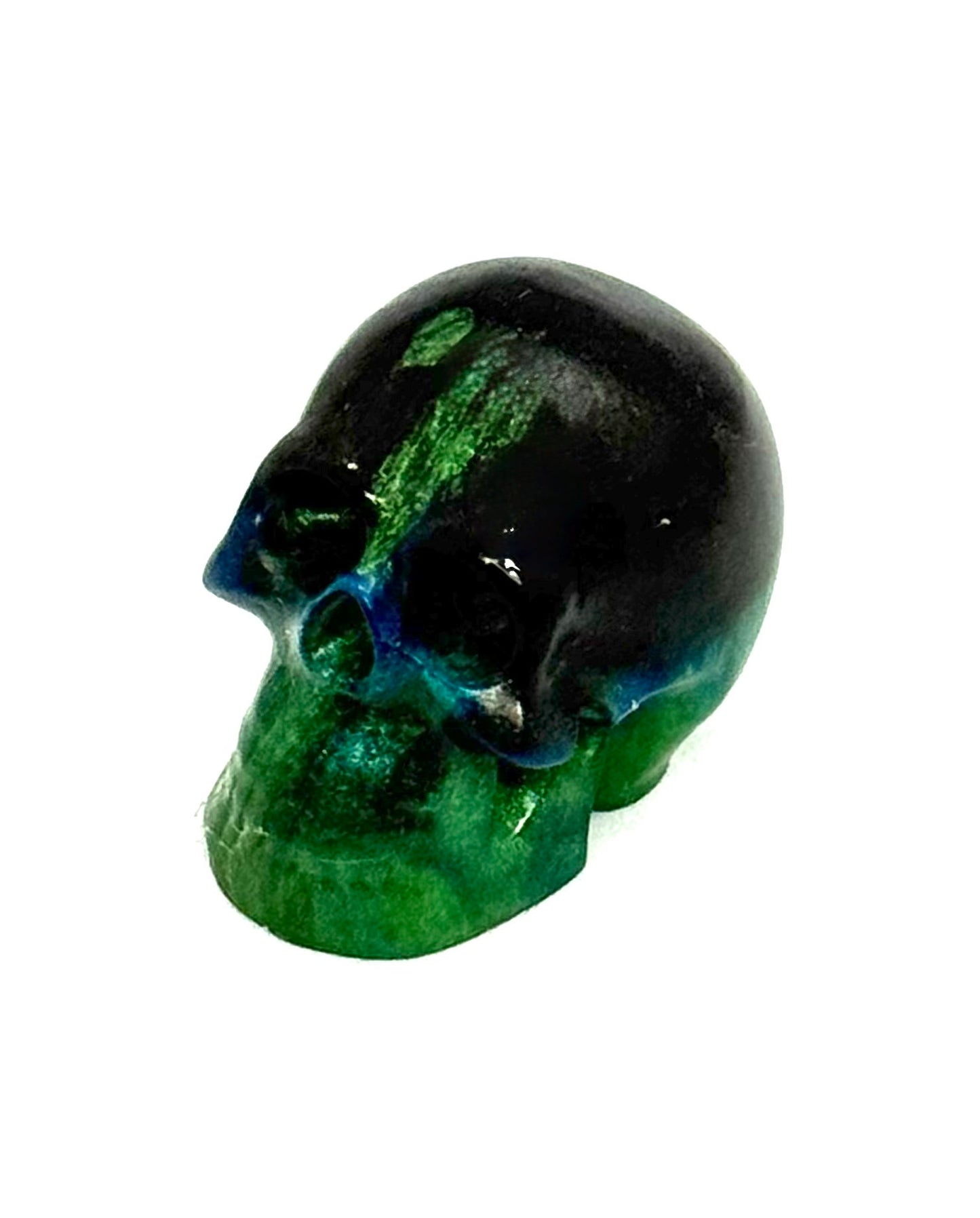 “Forgive Me Again” Skull – Cycle of Toxic Love Relic | Until Death Do Us Part Collection | Handmade Resin Gothic Decor