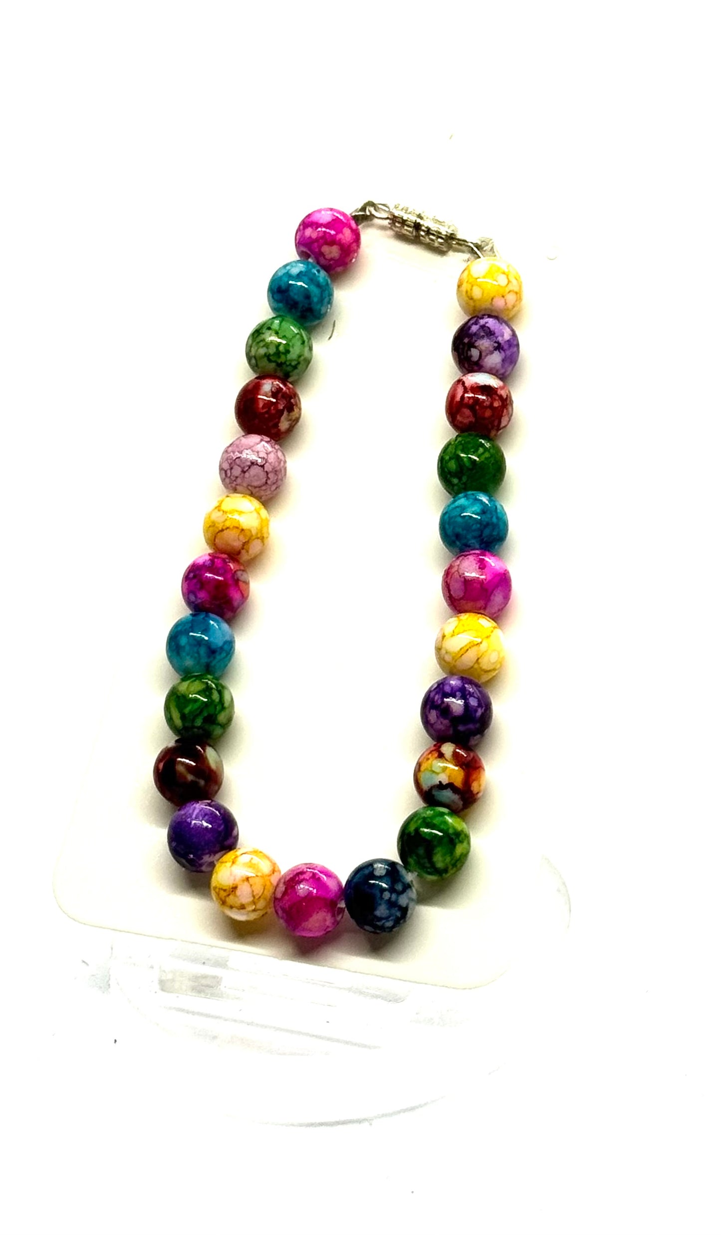 #4 Rainbow Chaos Beaded Bracelet