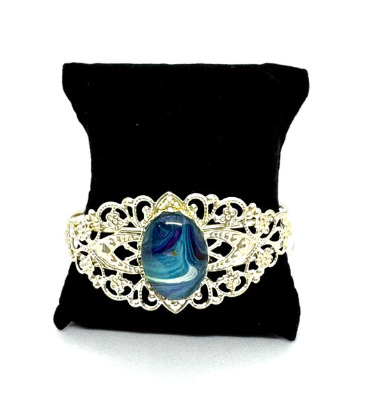 #7 “Silent Judgment Filigree Cuff – Polite, Pretty, and Slightly Dangerous”