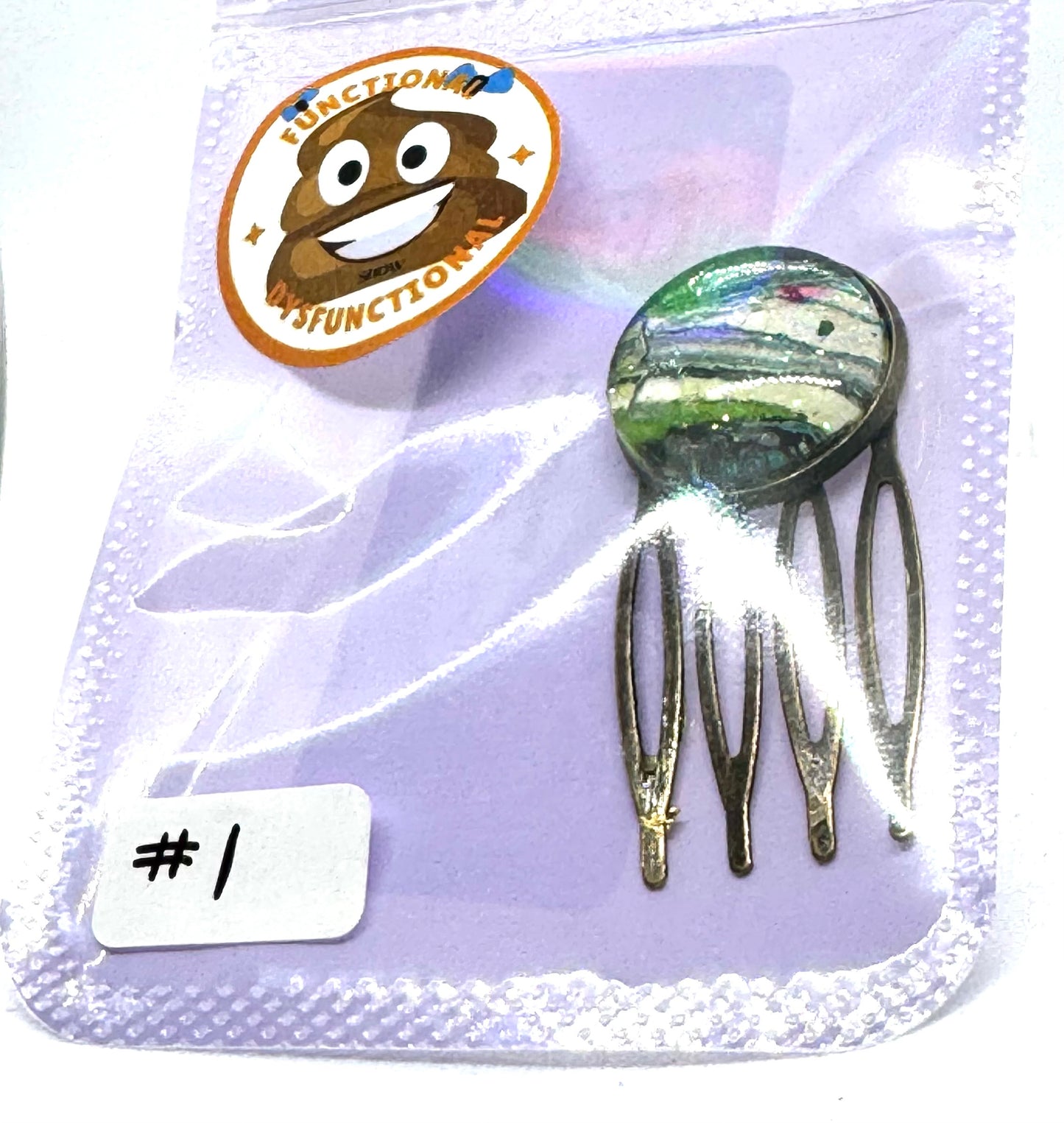 #1 Nature Said “Let’s Get Weird” Hair Comb