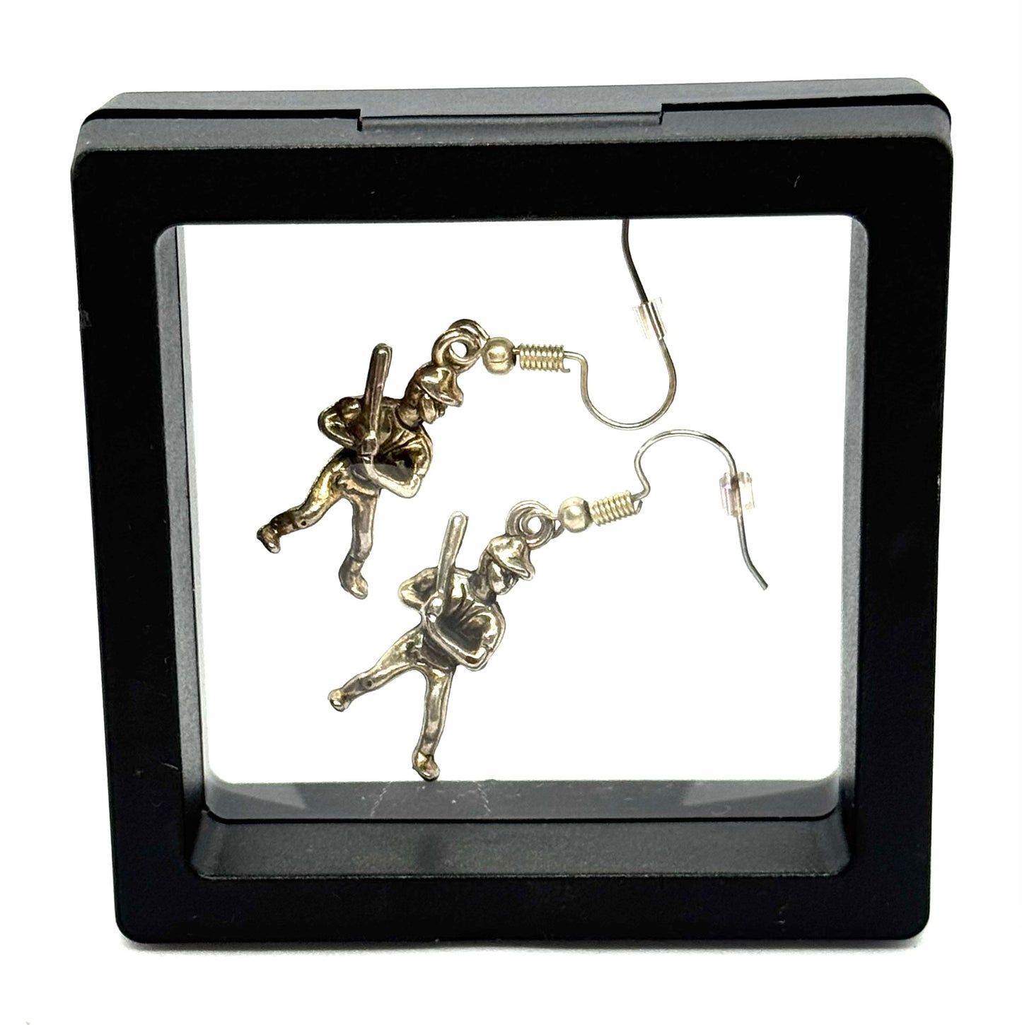 #40 Diamond Dust & Chaos Earrings ⚾🔥