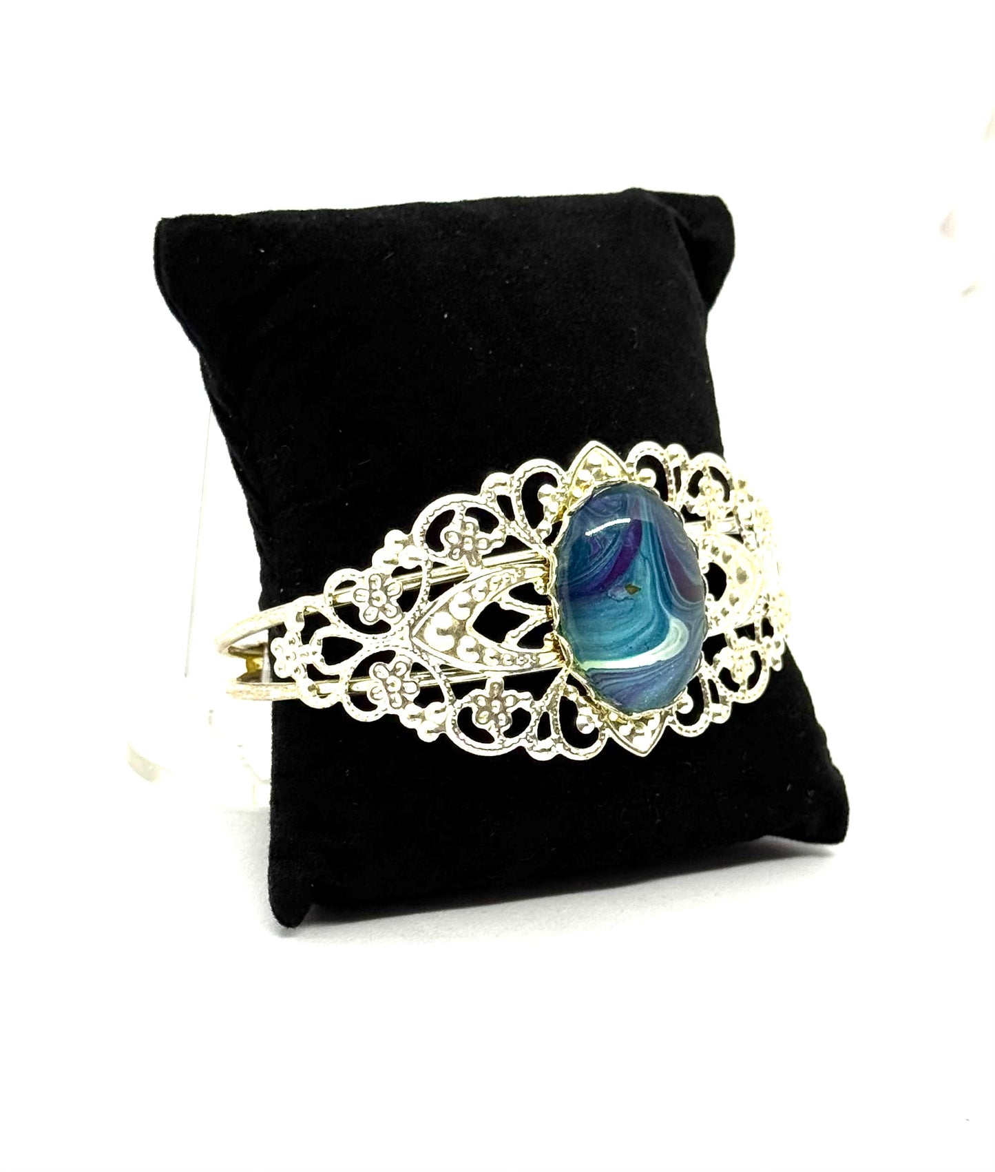 #7 “Silent Judgment Filigree Cuff – Polite, Pretty, and Slightly Dangerous”