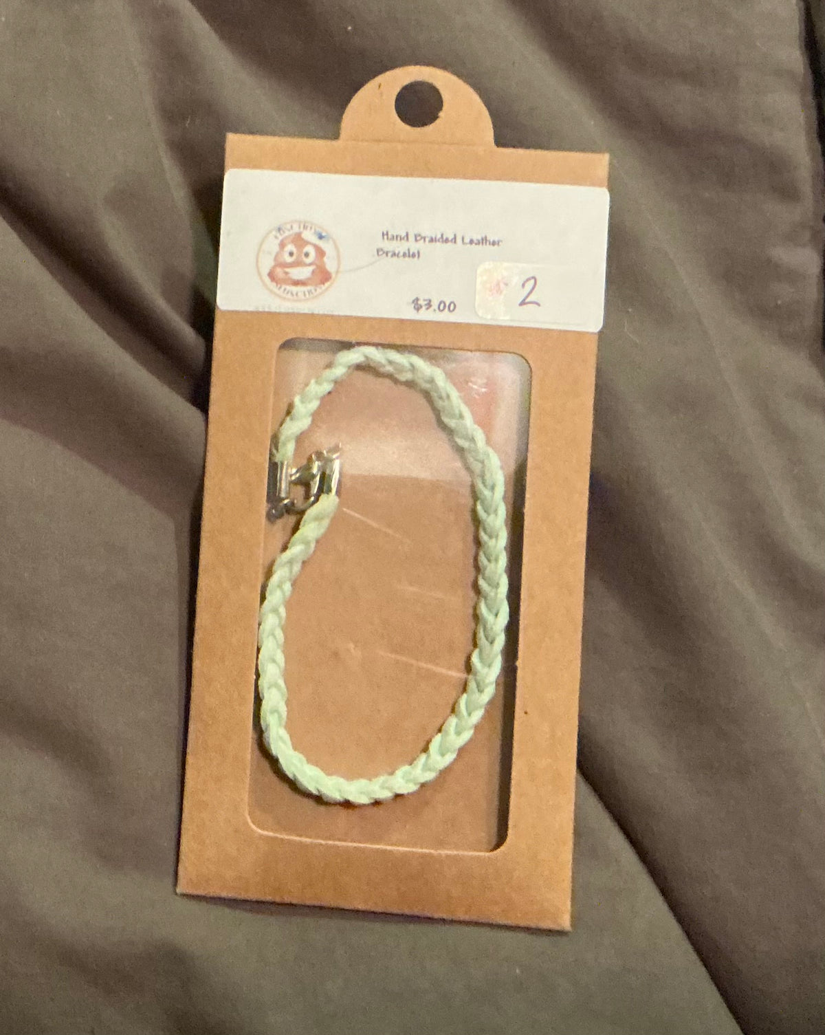 Braided Leather bracelet