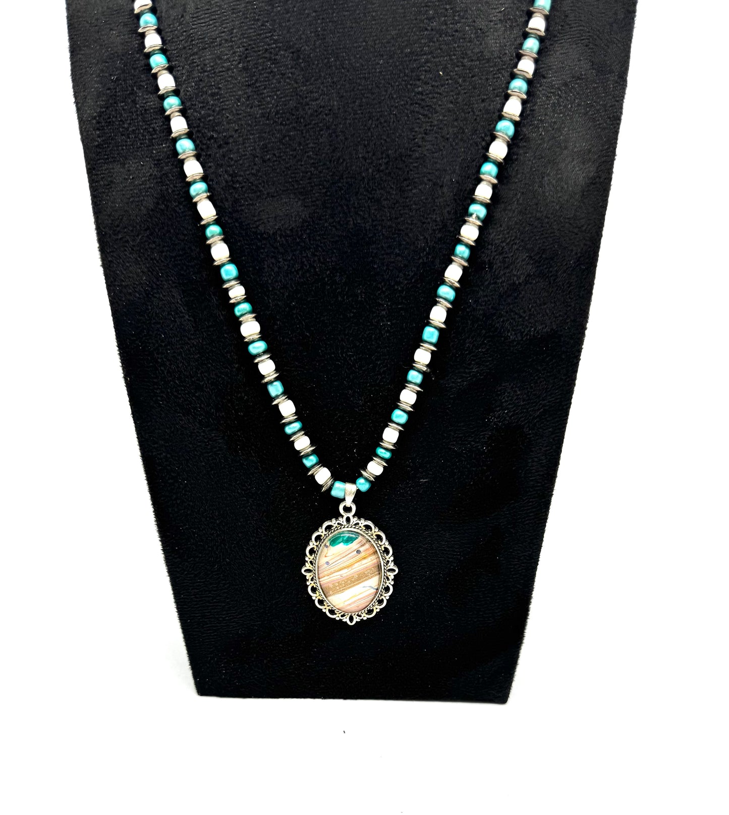 “Soft Chaos Cameo (Emotionally Stable-ish) Necklace”