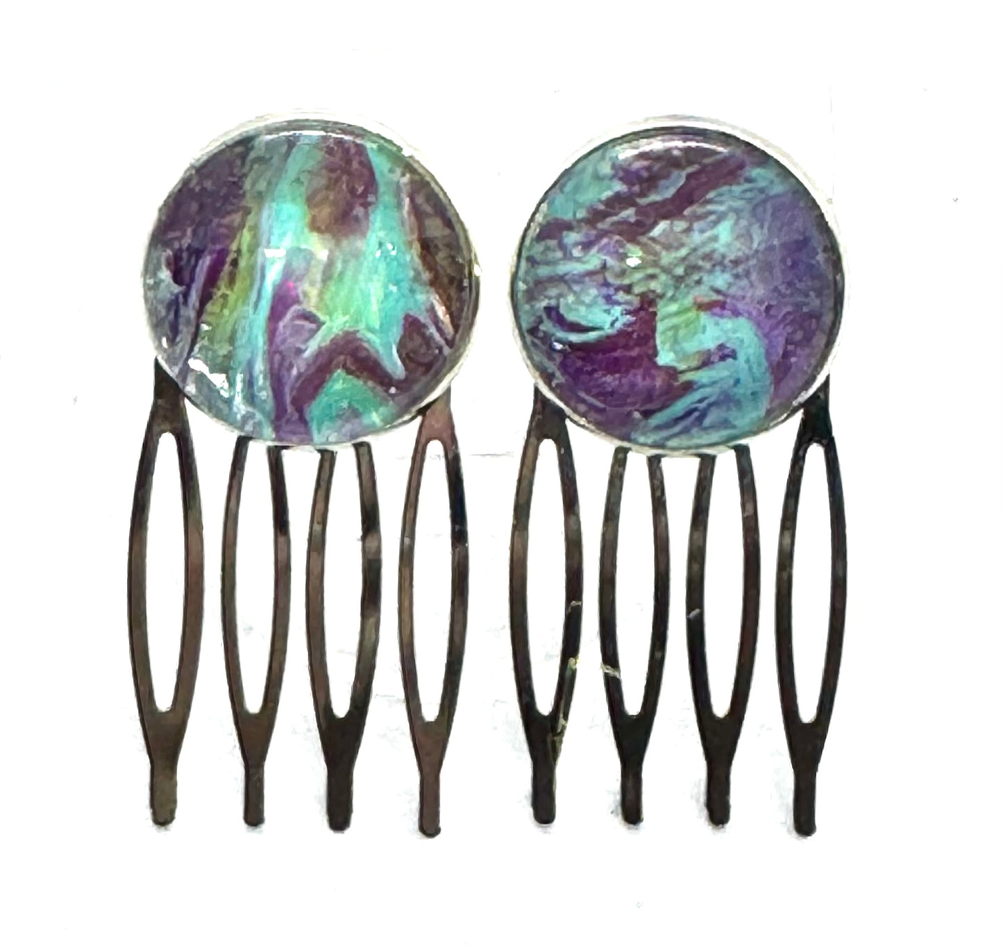 #4 Unstable Energy Matching Hair Comb Set (2pc)