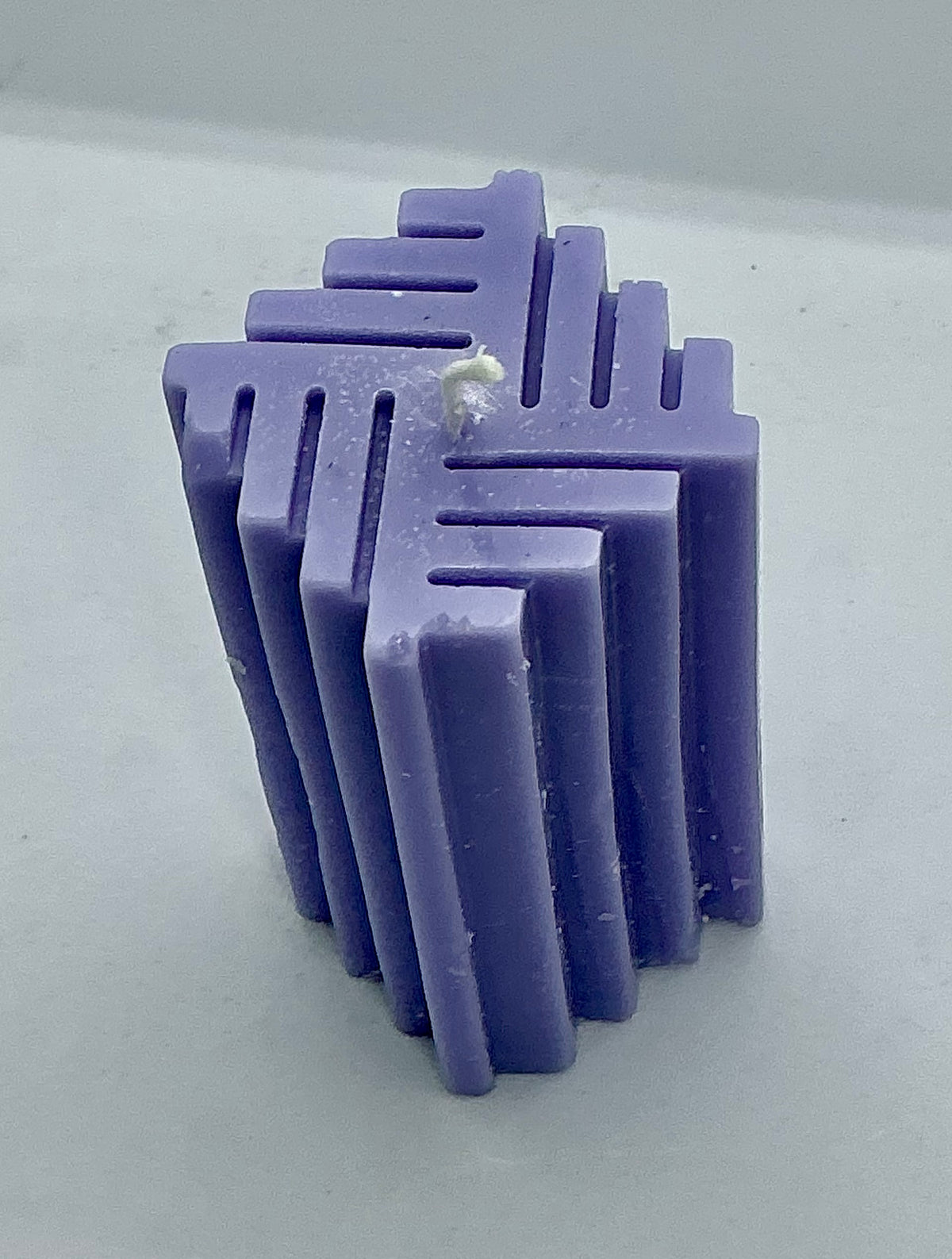 Lilac Pillar Candle — Pretty & Over Everybody