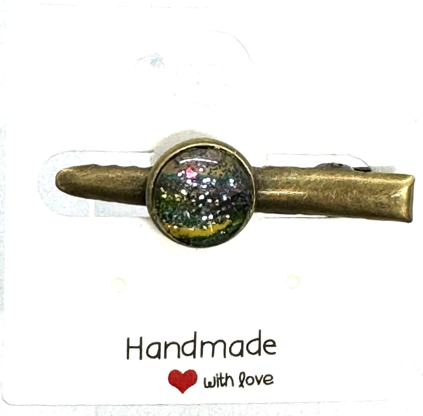 #1 Midnight Spiral Hair Barrette