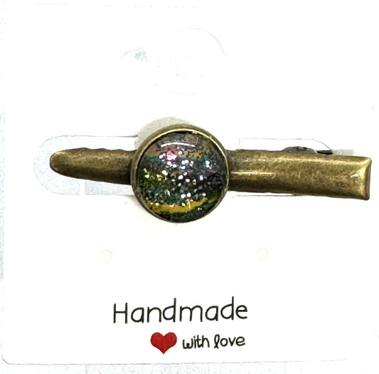 #1 Midnight Spiral Hair Barrette