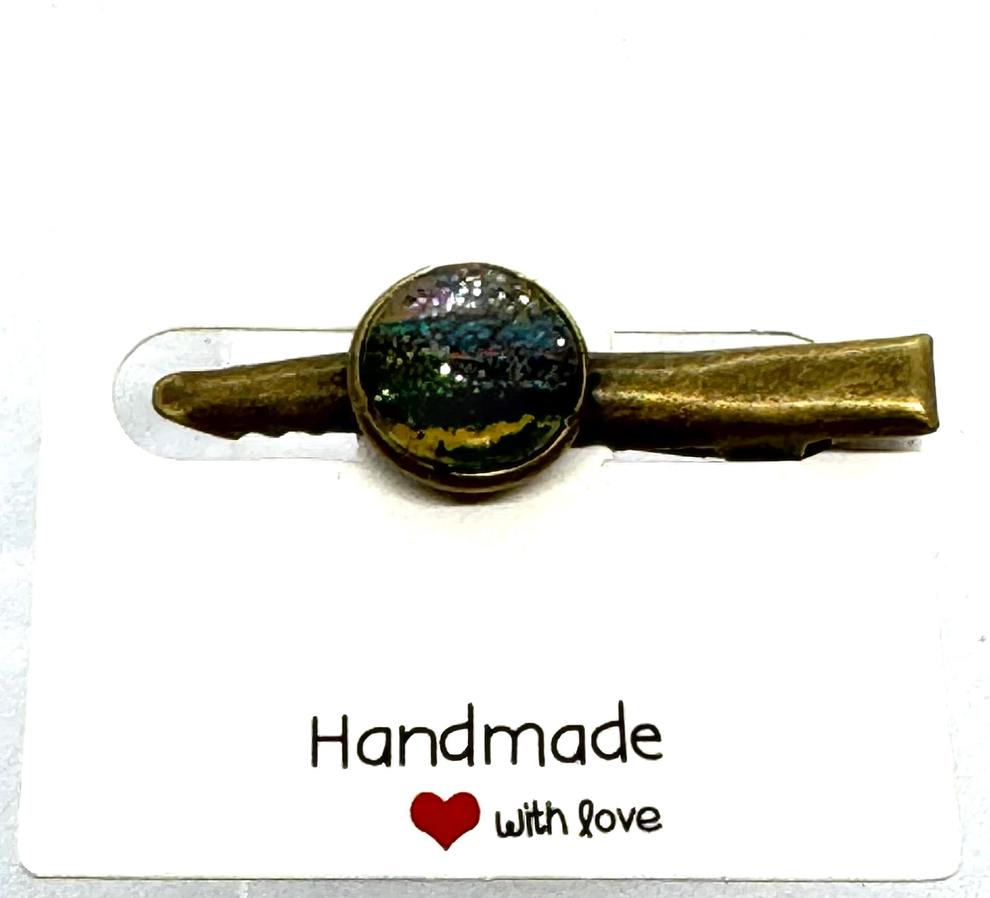 #1 Midnight Spiral Hair Barrette