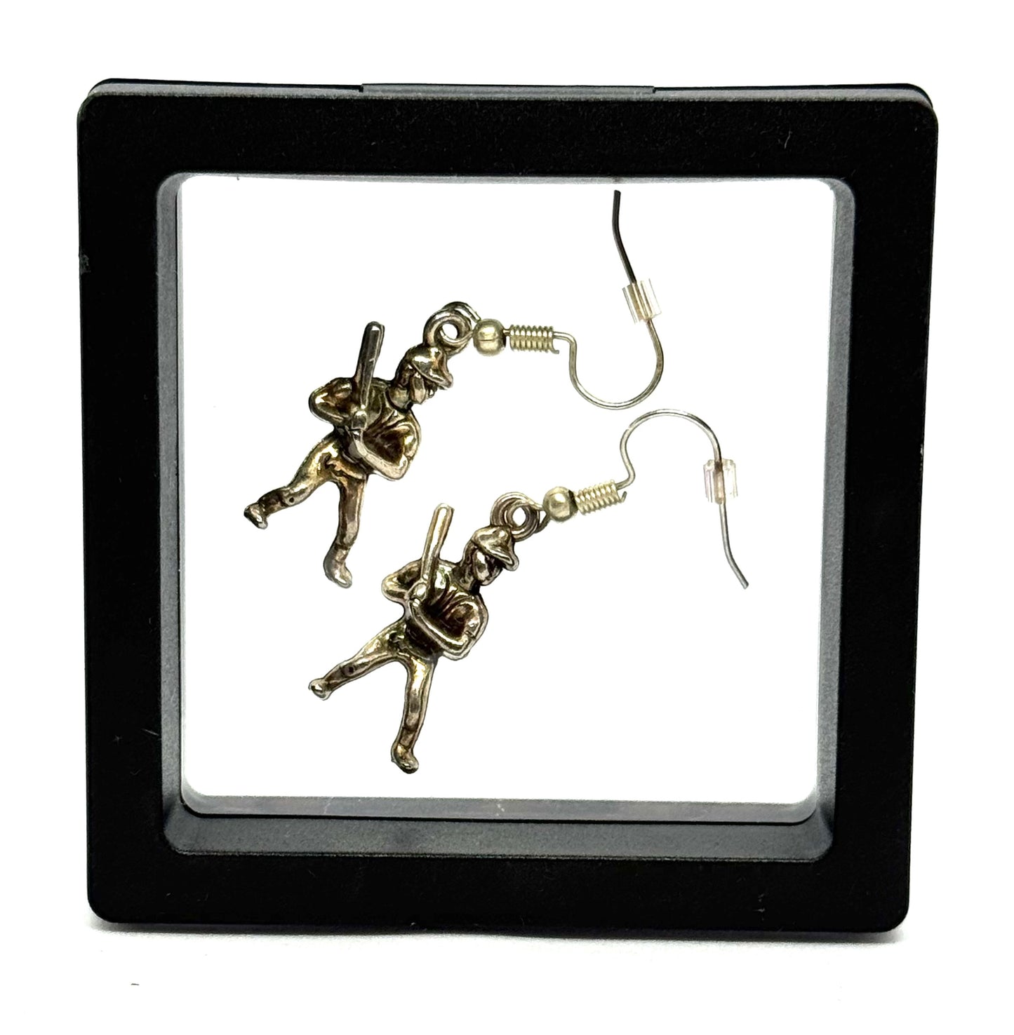 #40 Diamond Dust & Chaos Earrings ⚾🔥