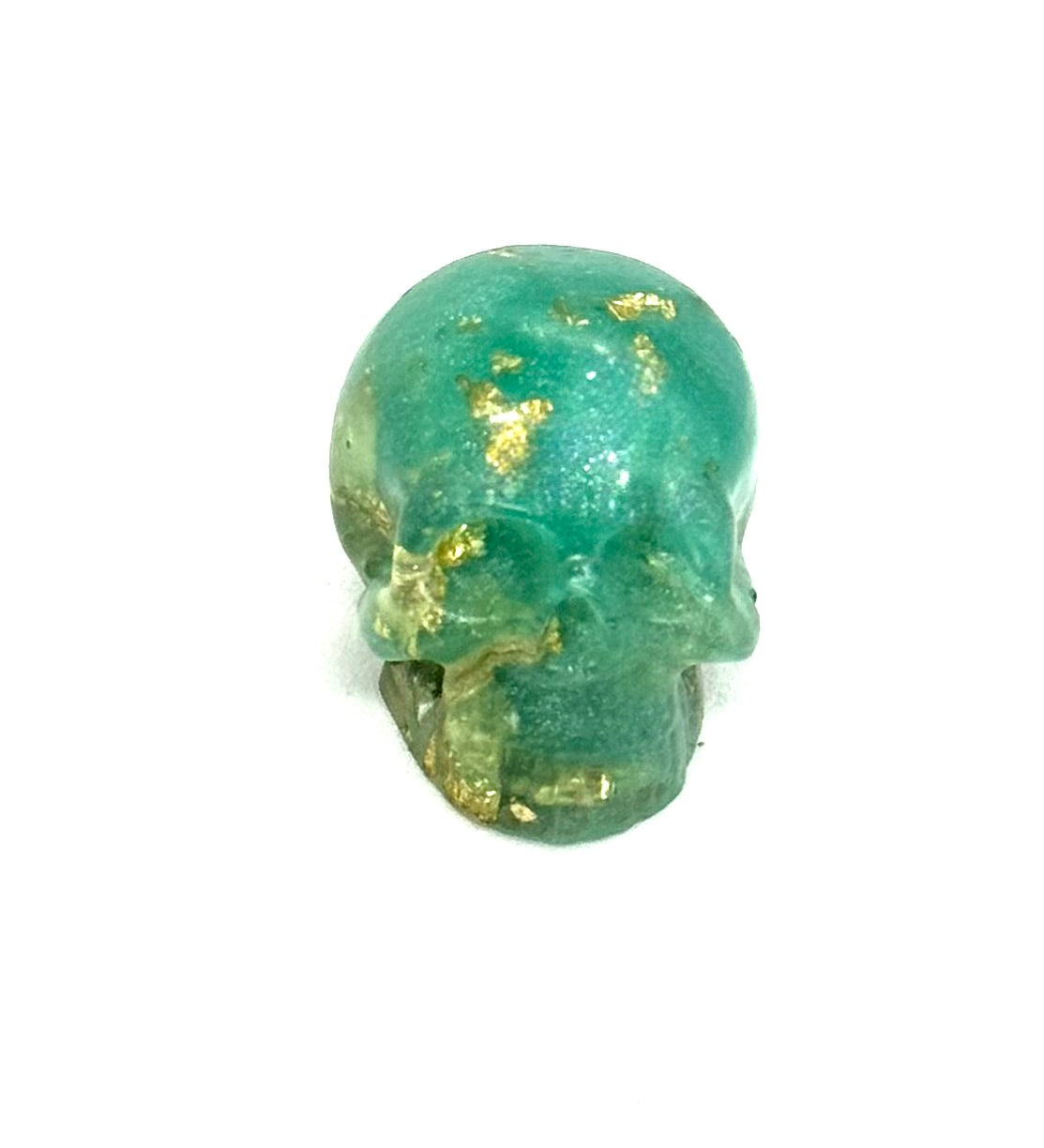 “Worth the Damage” Skull – Toxic Luxury Love Relic | Until Death Do Us Part Collection | Handmade Resin Gothic Decor