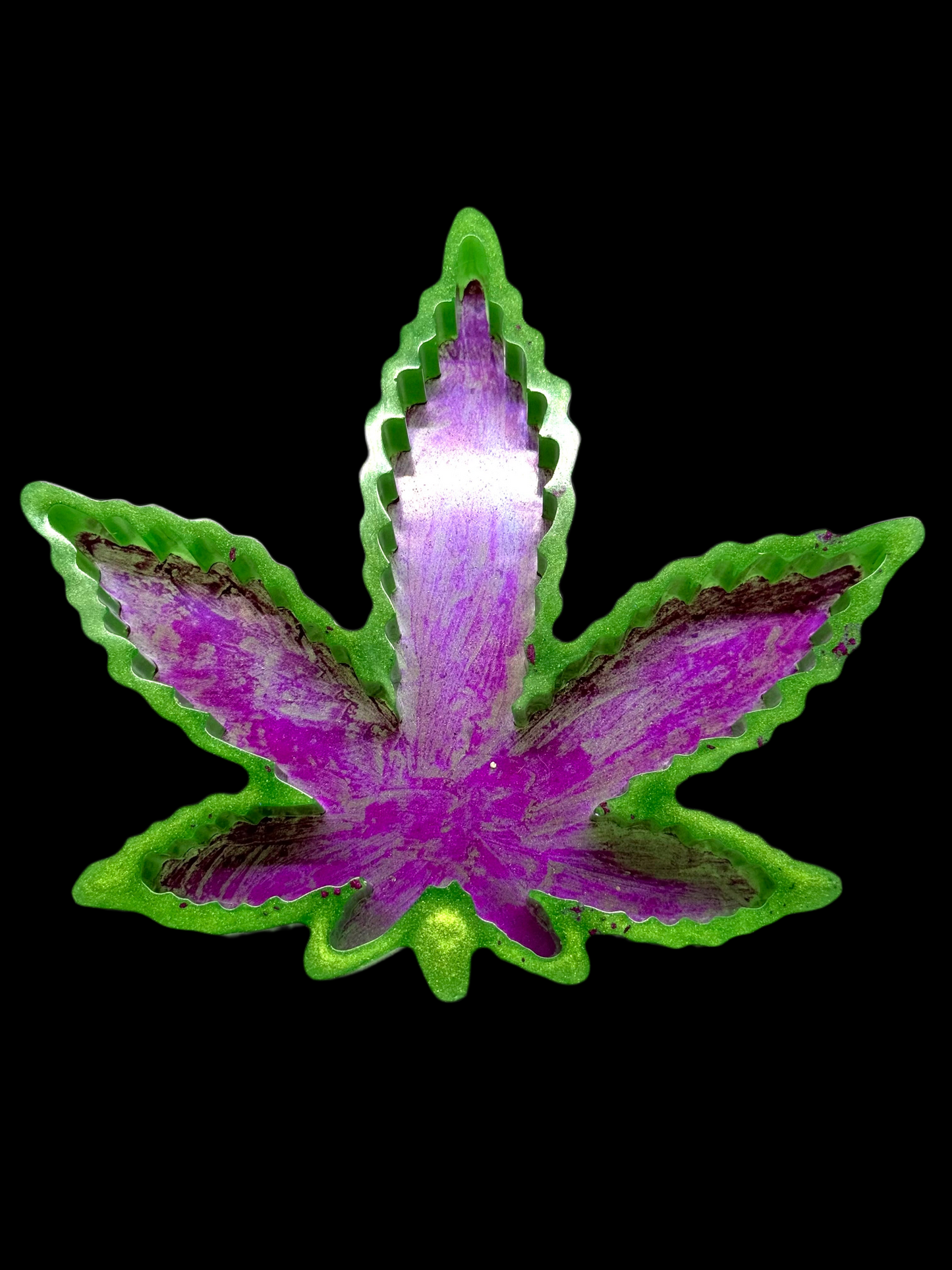 5” Marijuana Leaf Ashtray